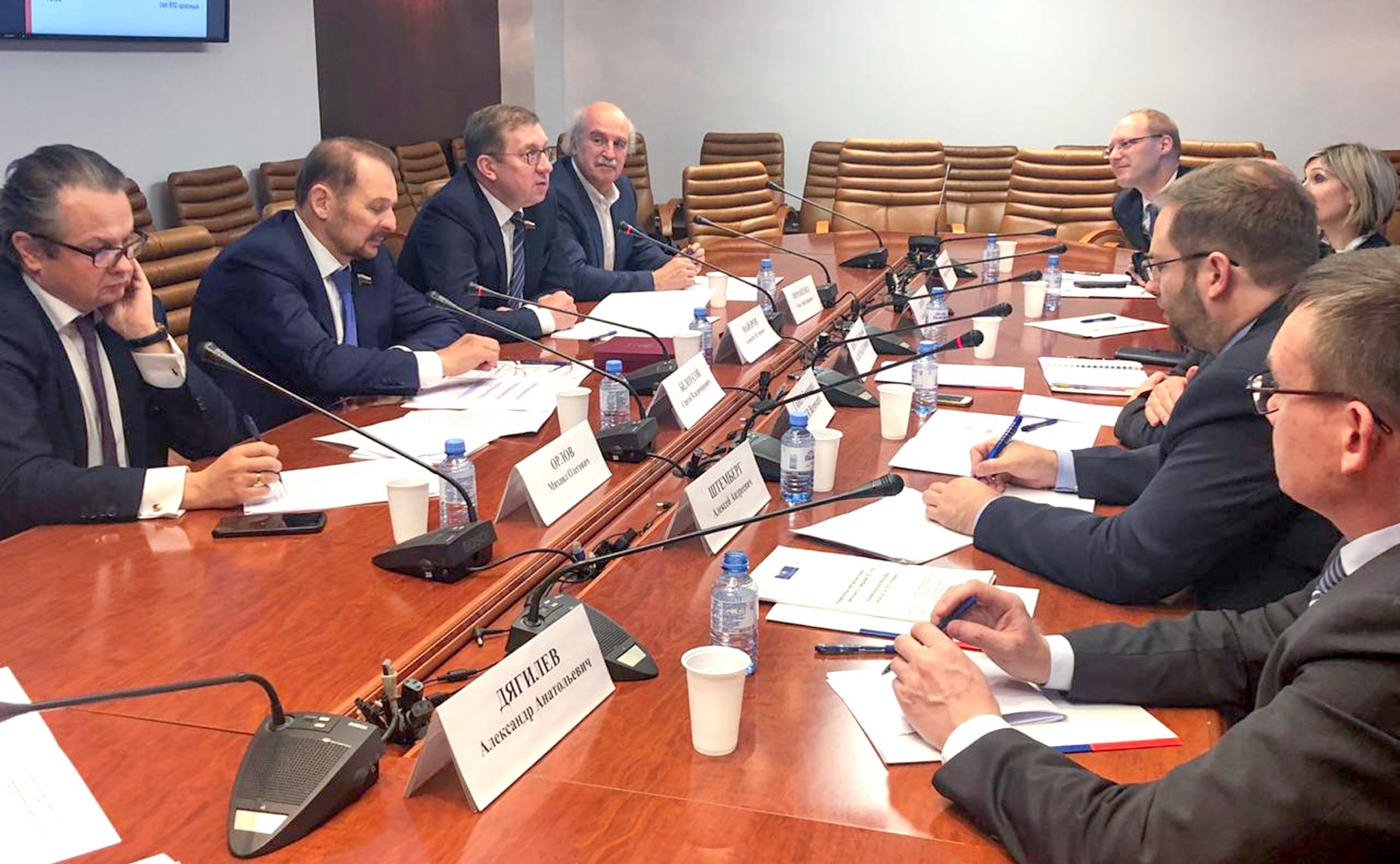 Встреча Алексея Майорова и Сергея Белоусова с представителями Германо-Российского аграрно-политического диалога