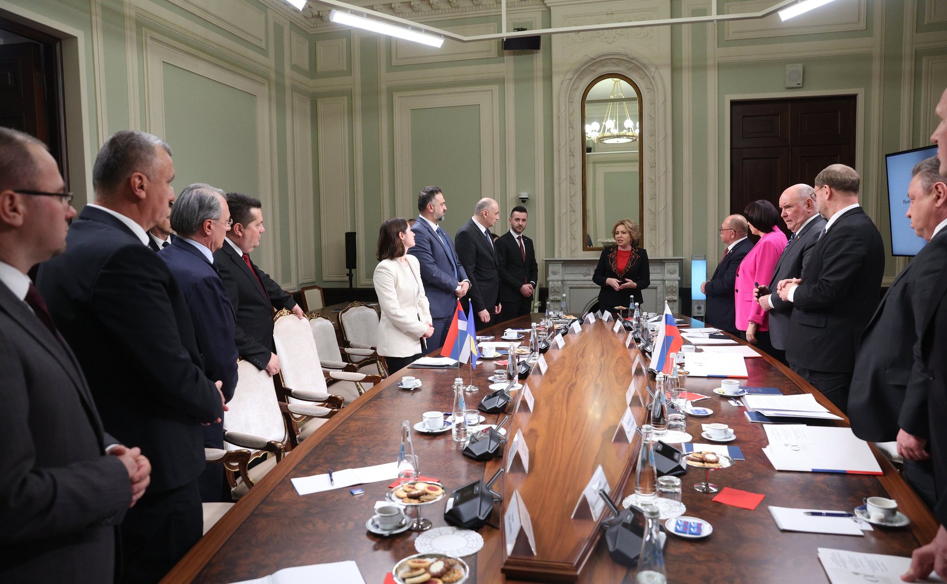 Константин Косачев провел встречу с Председателем Народной скупщины Республики Сербской (Босния и Герцеговина) Ненадом Стевандичем