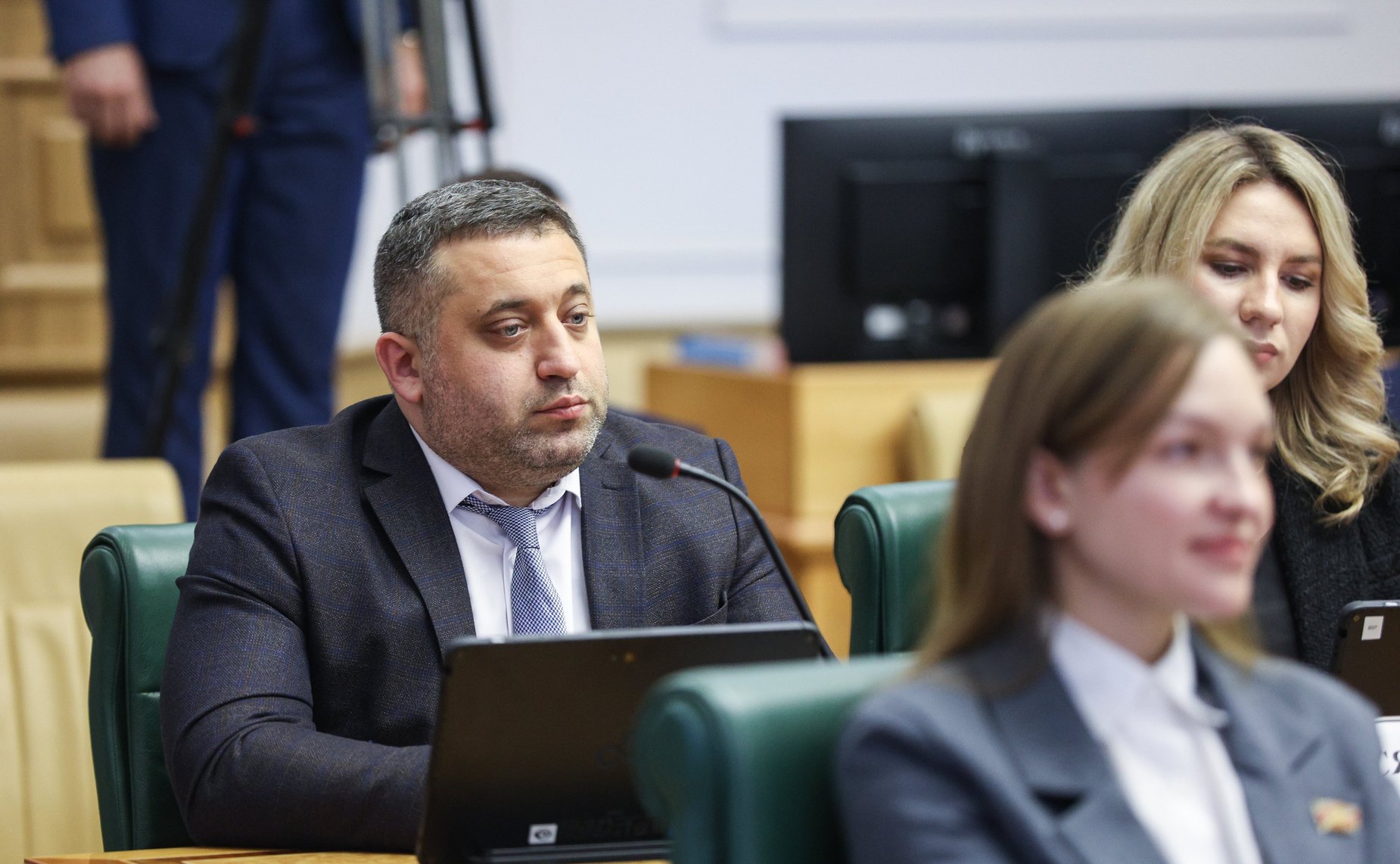 Встреча Константина Косачева с членами Палаты молодых законодателей при Совете Федерации