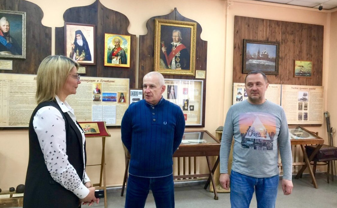 Наталия Косихина посетила Рыбинский музей адмирала Ф.Ф.Ушакова
