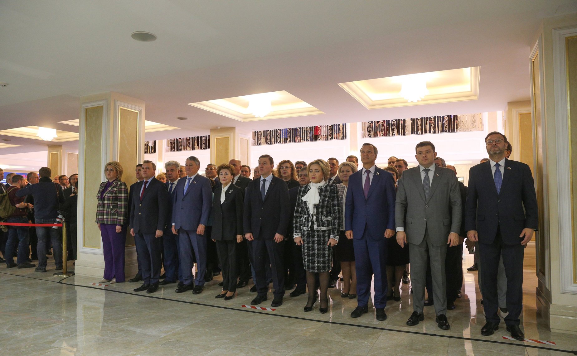 Торжественная церемония установки флагов новых субъектов Российской Федерации – Донецкой и Луганской народных республик, Запорожской и Херсонской областей