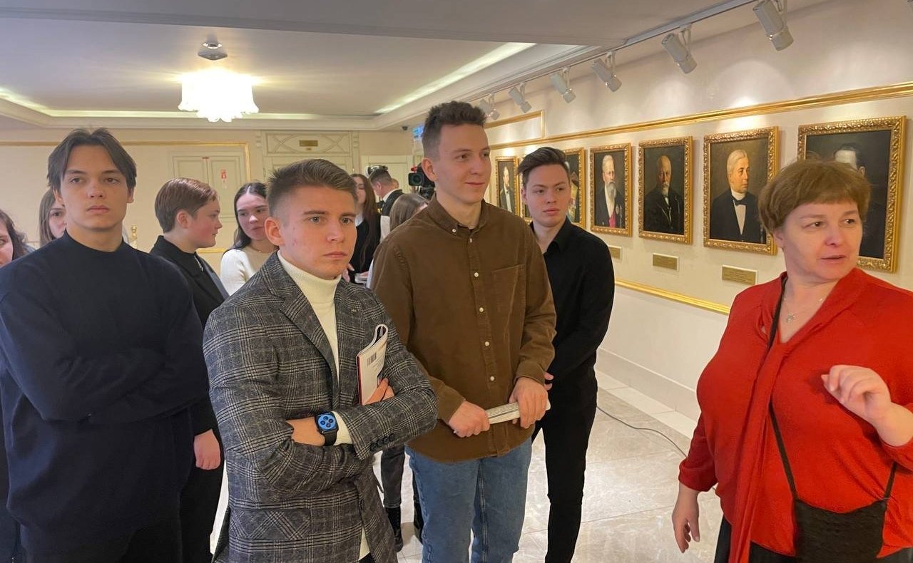 Экскурсия для студентов Поволжского государственного технологического университета