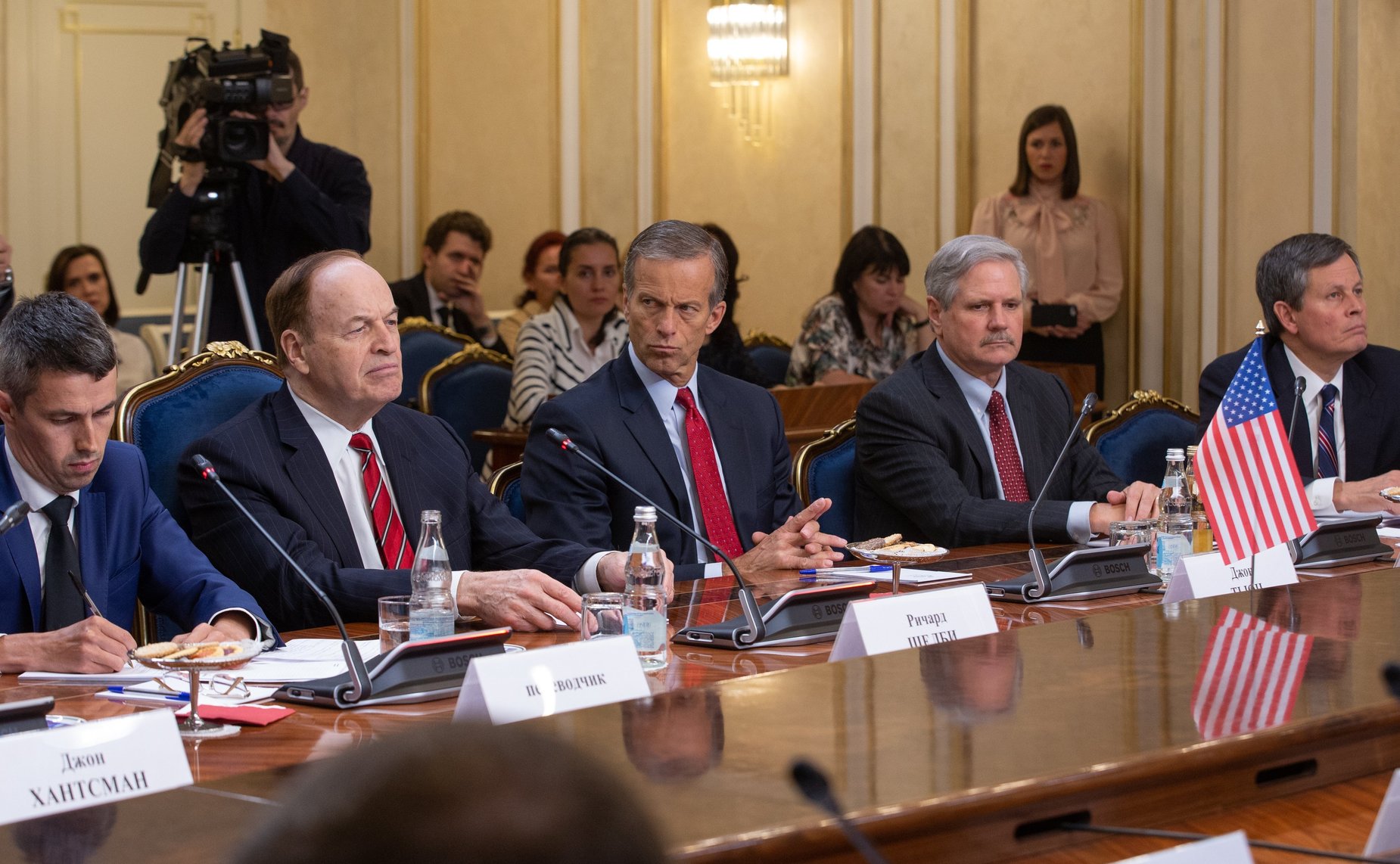 Встреча с делегацией Конгресса США во главе с председателем Комитета Сената Ричардом Шелби
