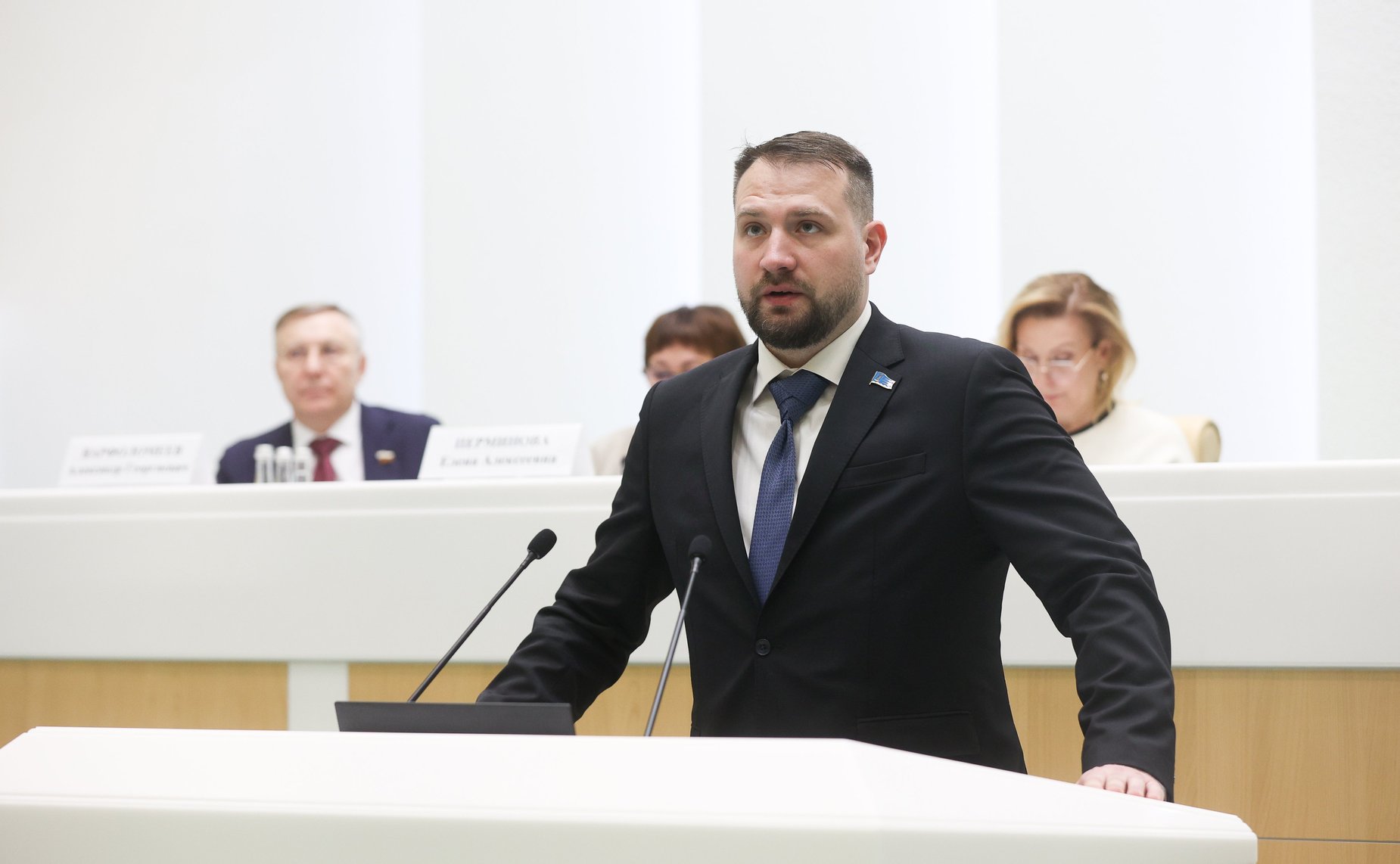 Заседание Палаты молодых законодателей при Совете Федерации