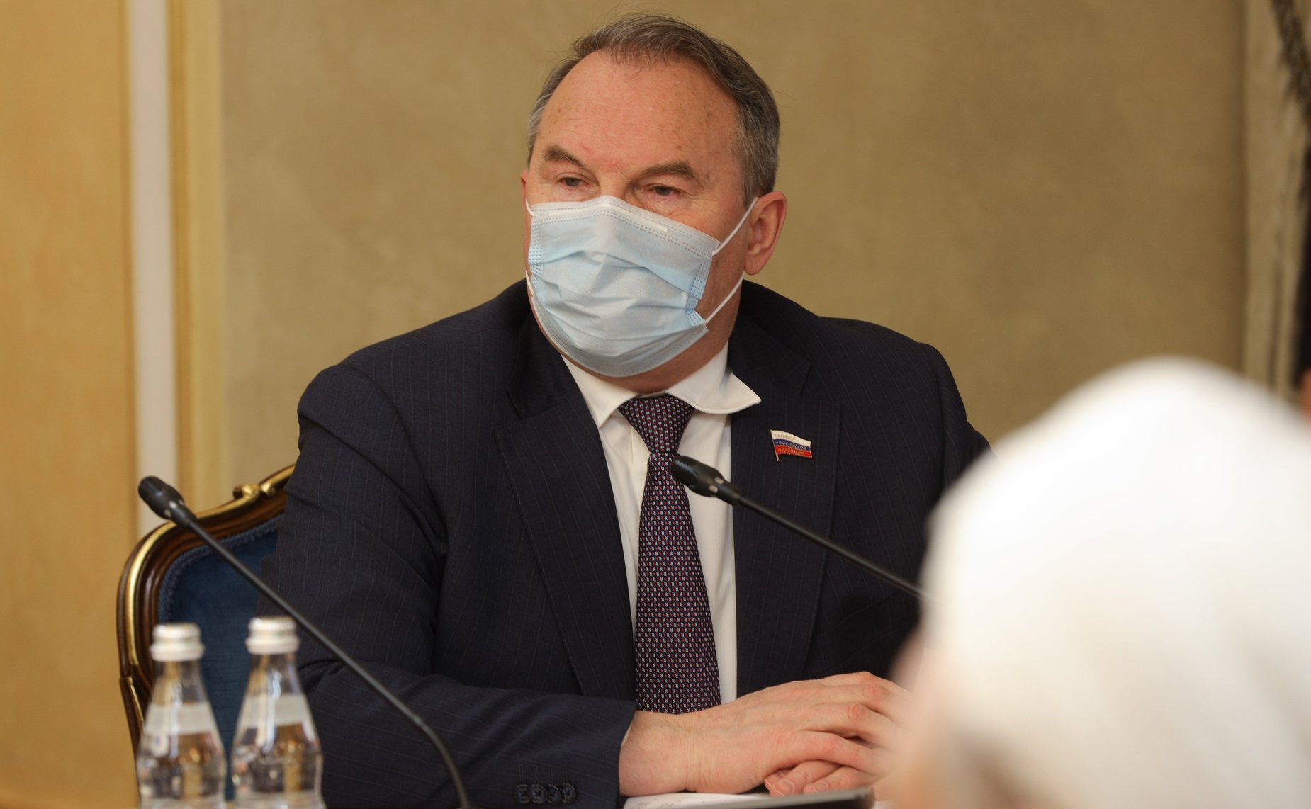 Встреча Валентины Матвиенко с Председателем Собрания Исламского Совета Исламской Республики Иран Мохаммадом Багером Галибафом