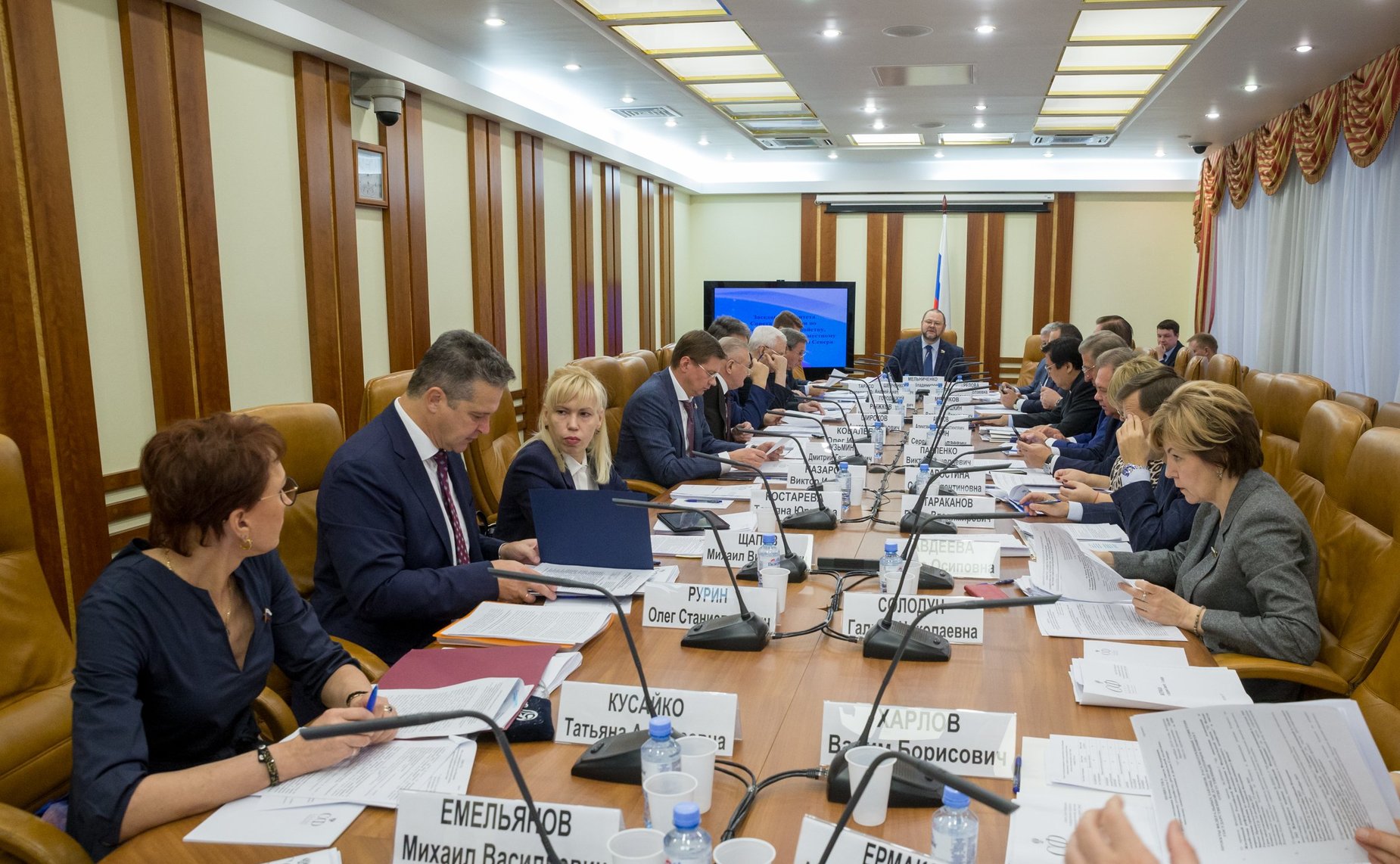 Заседание Комитета СФ по федеративному устройству, региональной политике, местному самоуправлению и делам Севера