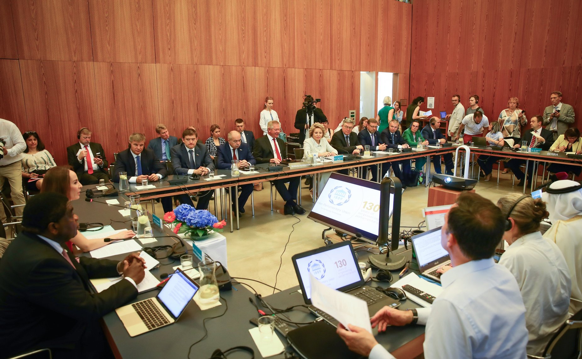 В. Матвиенко приняла участие в многосторонней встрече с председателями ассамблей Межпарламентского союза и руководства МПС