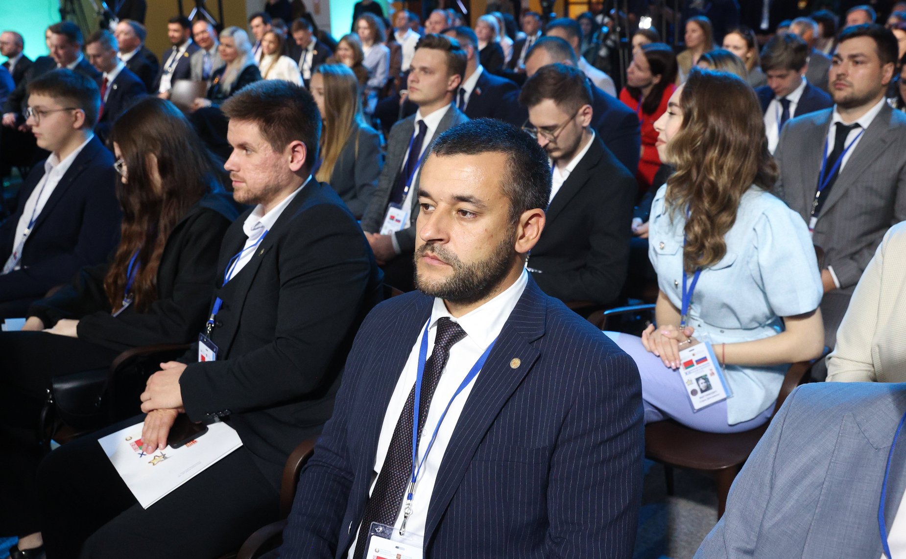 Встреча Председателя СФ Валентины Матвиенко и Председателя Совета Республики Национального собрания Республики Беларусь Натальи Кочановой с представителями молодежи России и Беларуси