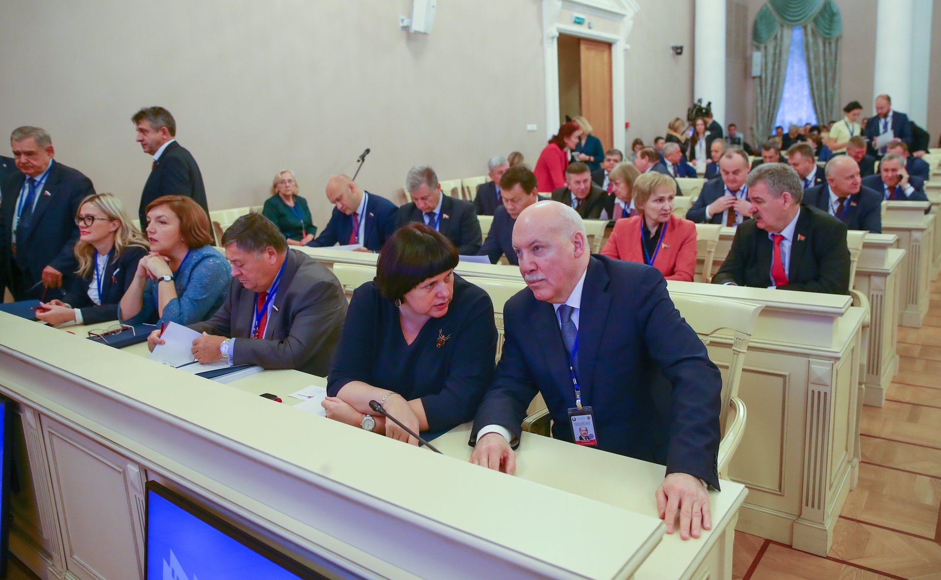 Пленарное заседание пятьдесят седьмой сессии Парламентского Собрания Союза Беларуси и России