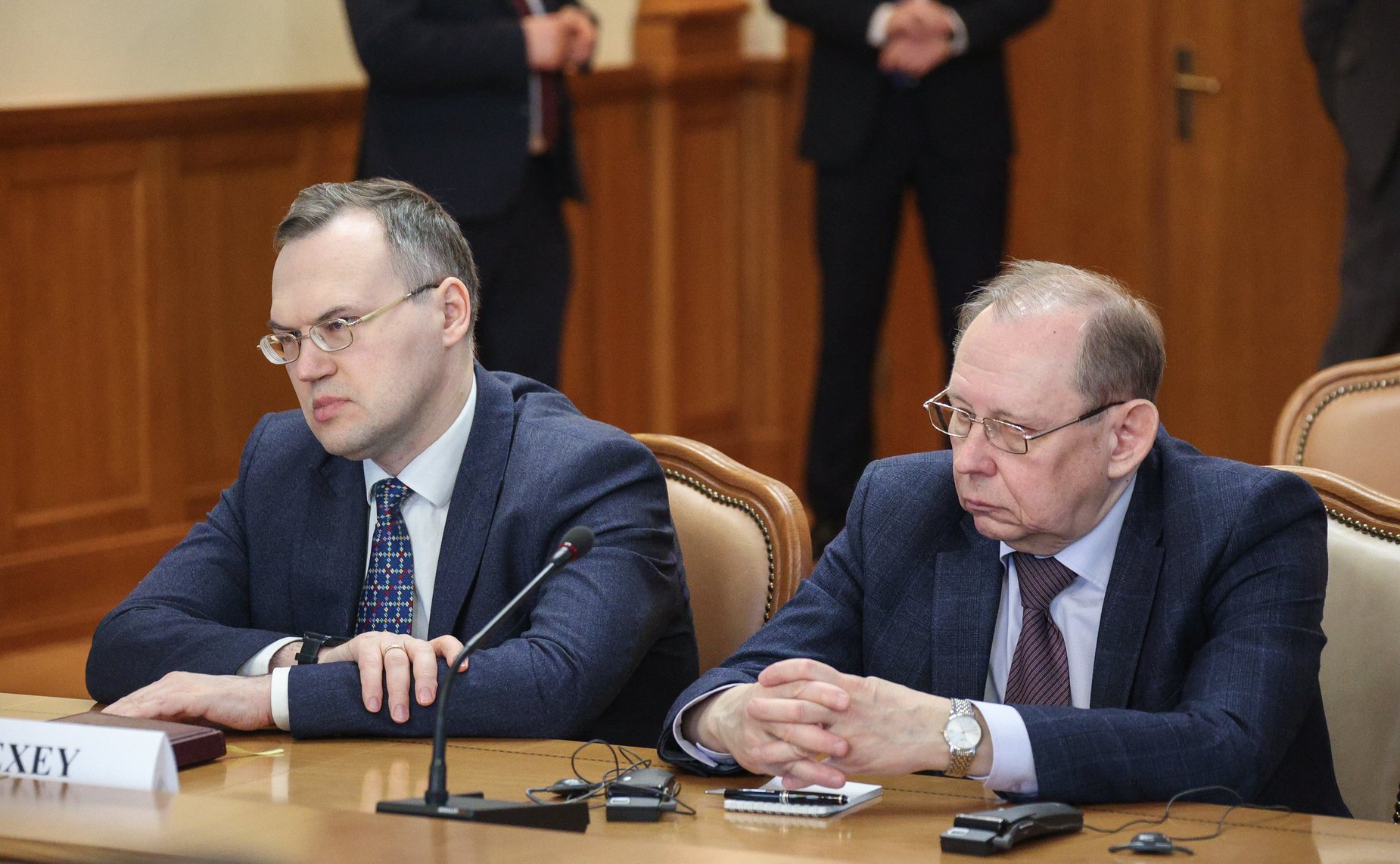 Встреча председателей комитетов по международным делам парламентов (палат парламентов) стран БРИКС с Министром иностранных дел Российской Федерации Сергеем Лавровым