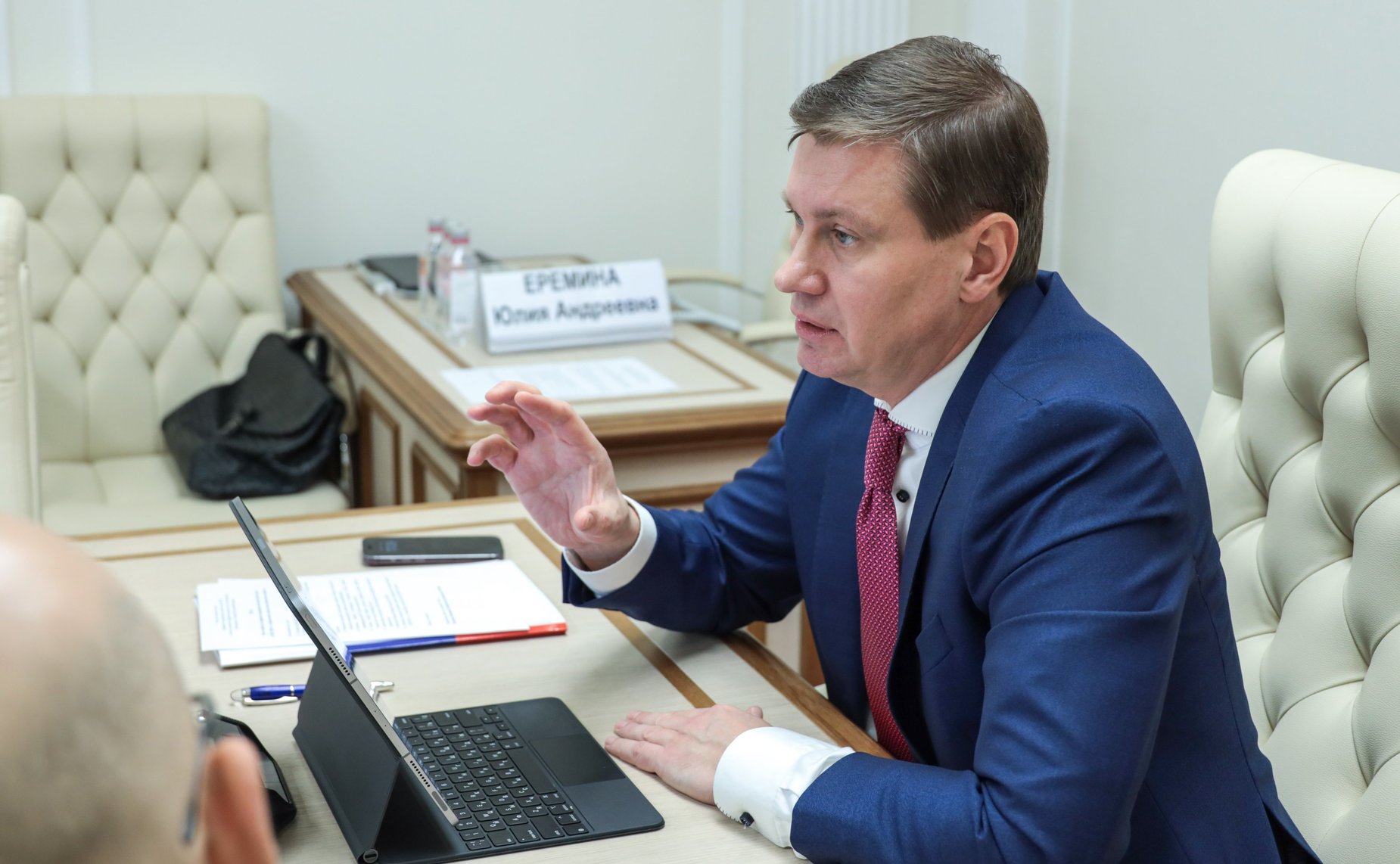 Заседание секции «Цифровая трансформация строительства и ЖКХ» Совета по развитию цифровой экономики при Совете Федерации на тему «Итоги работы по цифровой трансформации строительной отрасли в 2021–2024 гг. и перспективы в рамках новых нацпроектов»