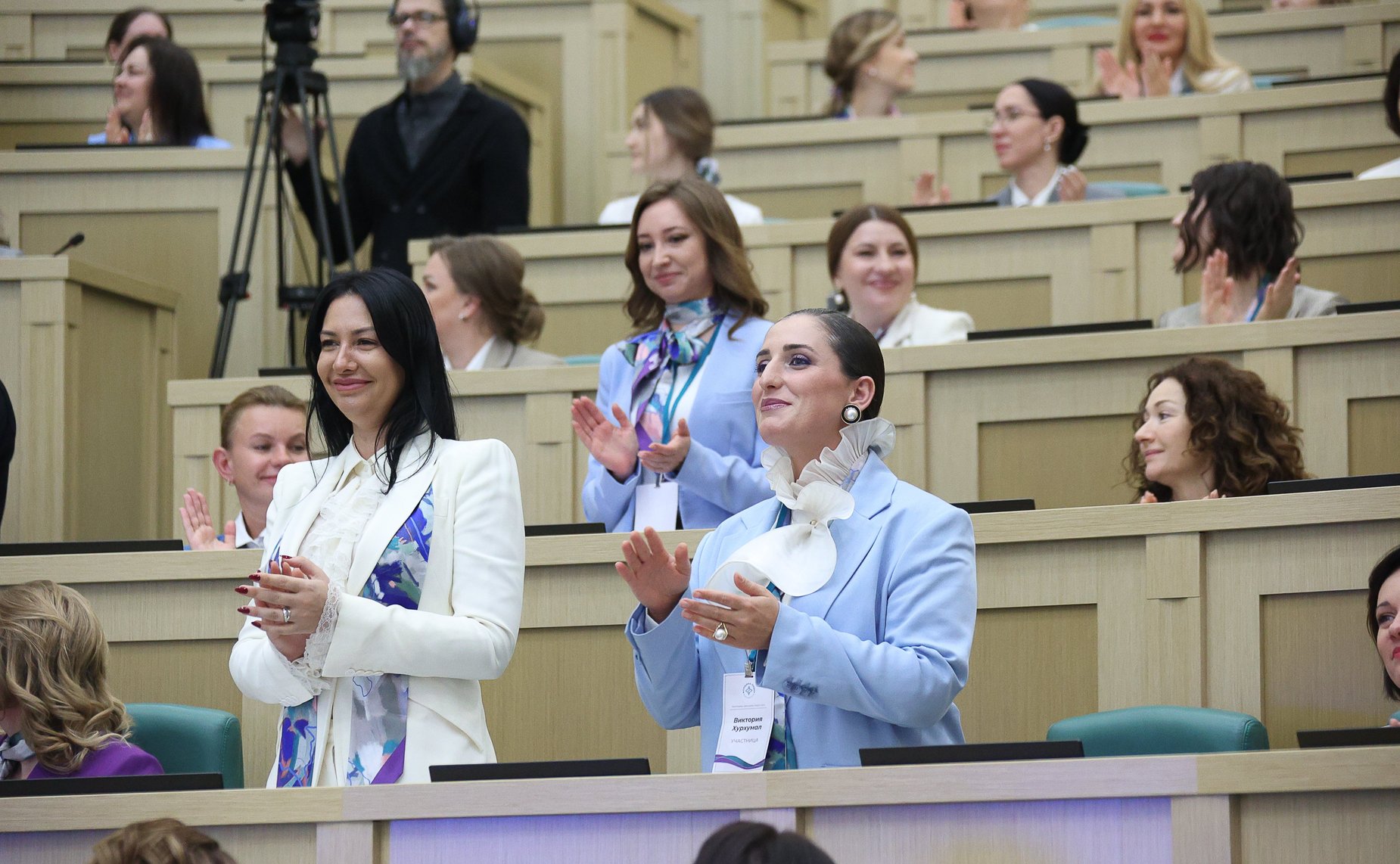 Торжественное мероприятие, посвященное подведению итогов второго международного потока образовательной программы «Женщина-лидер»