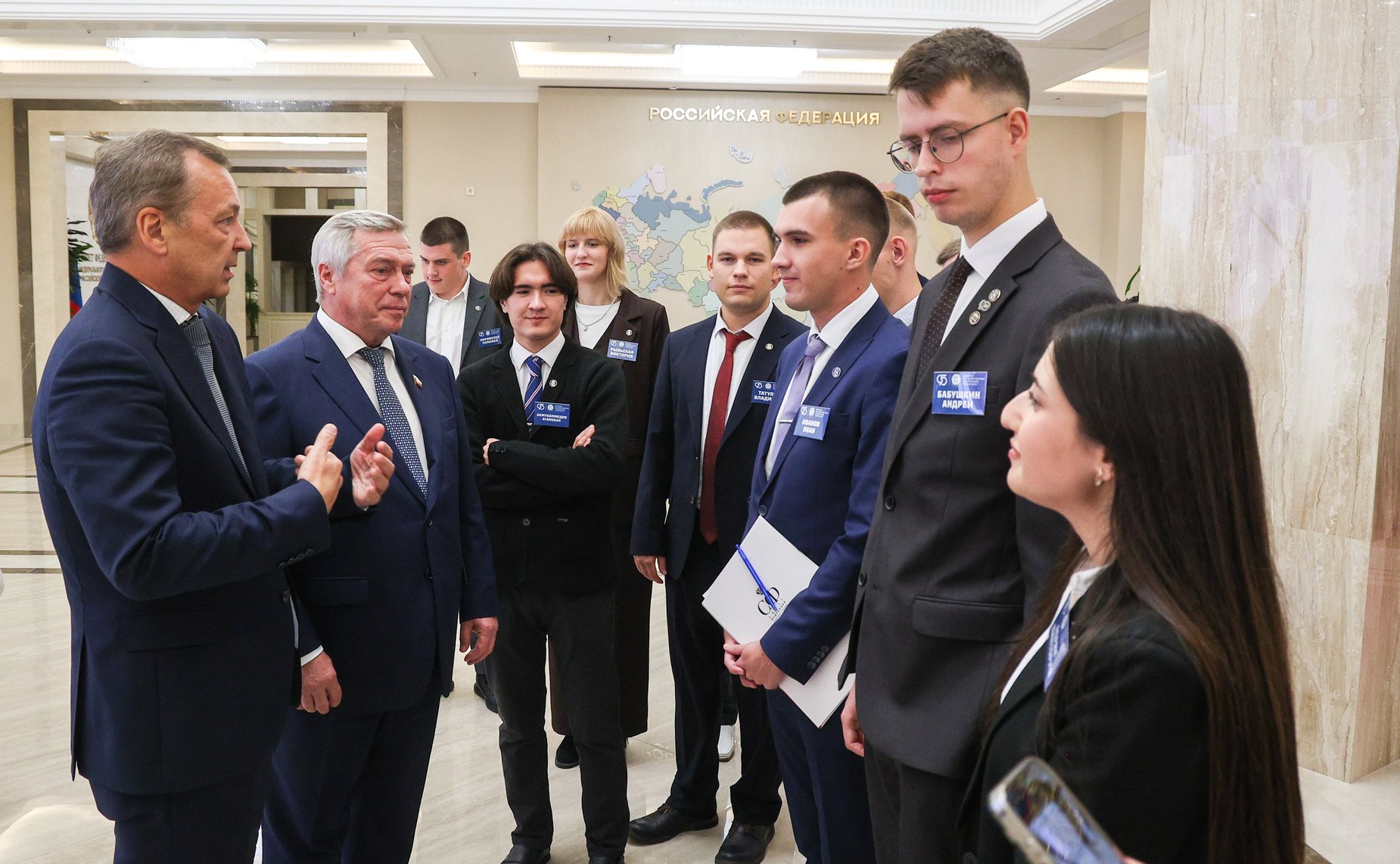 Андрей Яцкин провел встречу со студентами Донского государственного технического университета (г. Ростов-на Дону), победителями конкурса направления «Транспорт» первого межрегионального студенческого слета «Будущее Приазовья»