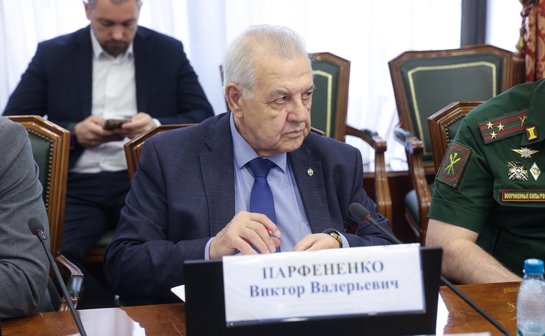 Круглый стол «О деятельности ветеранских организаций в субъектах РФ (на примере Ассоциации ветеранов специальной военной операции), включая взаимодействие с Государственным фондом поддержки участников специальной военной операции «Защитники Отечества»»