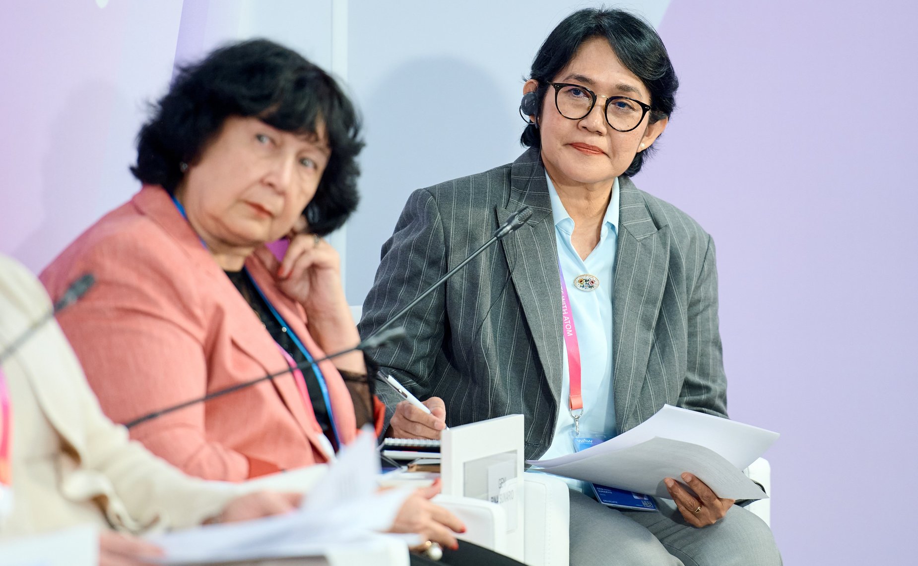 Галина Карелова выступила на сессии «Женщины в мире высоких технологий», которая прошла в рамках международного форума «Мировая атомная недели»