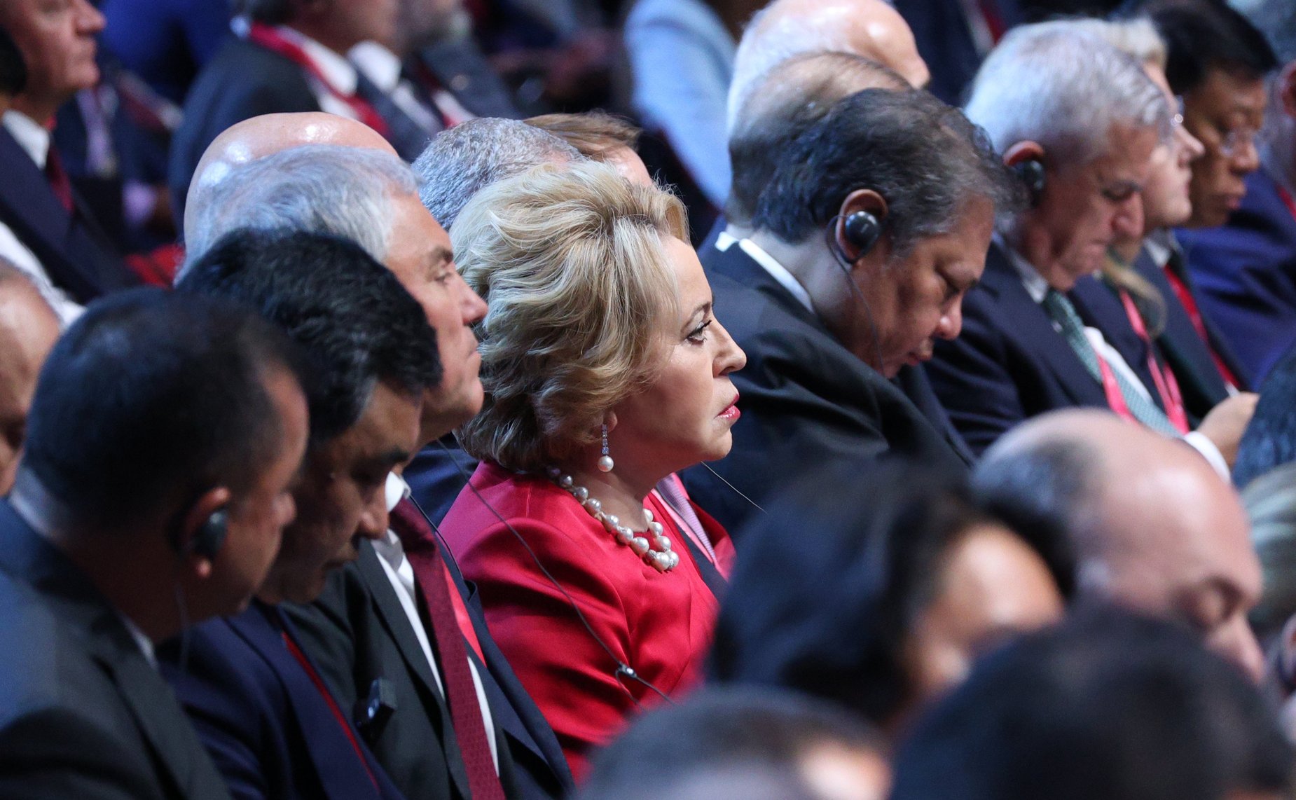 Председатель Совета Федерации Валентина Матвиенко приняла участие в пленарном заседании XXVIII Петербургского международного экономического форума