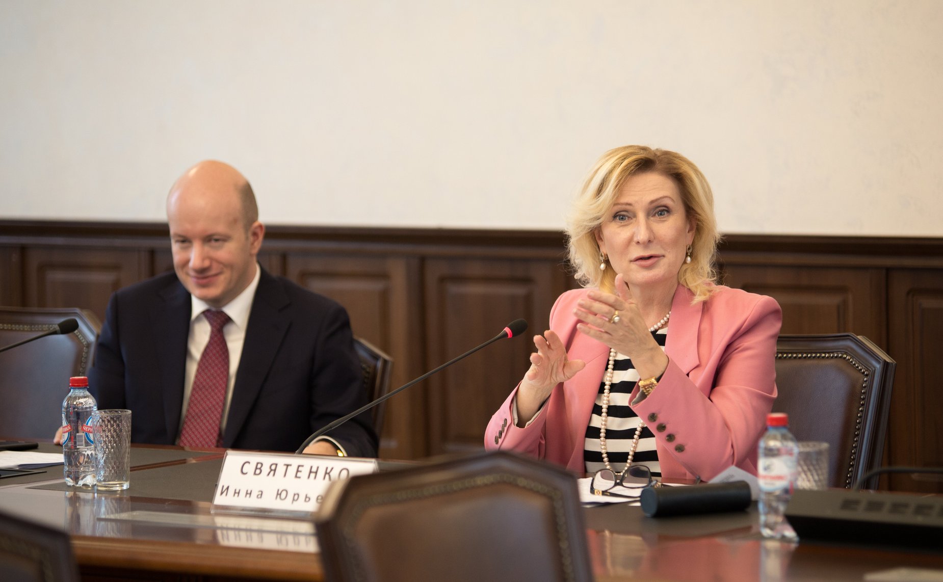 Инна Святенко встретилась со слушателями программы подготовки высших управленческих кадров РАНХиГС