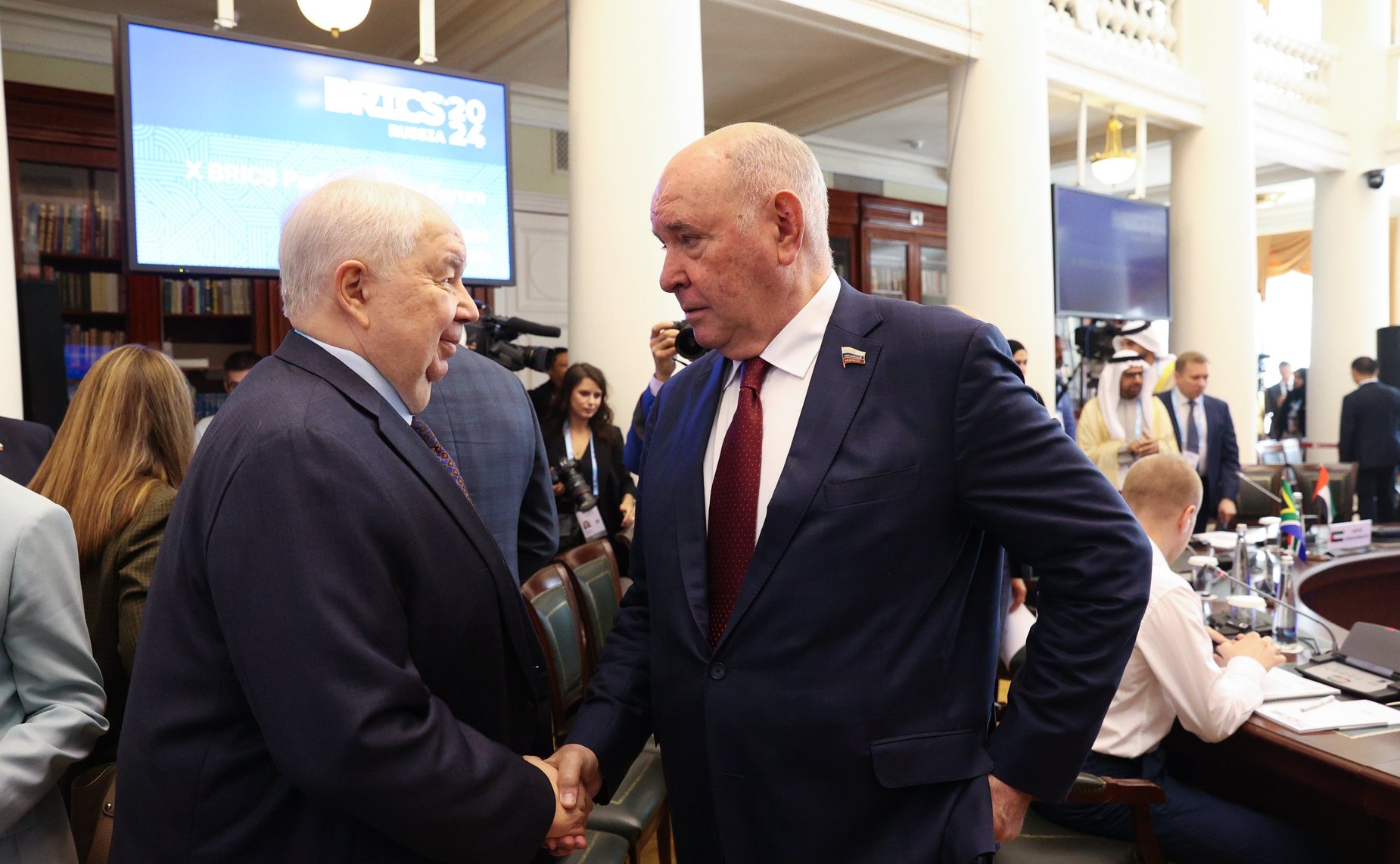 Х Парламентский форум БРИКС. Пленарное заседание «Парламентское измерение БРИКС: перспективы укрепления межпарламентского взаимодействия»