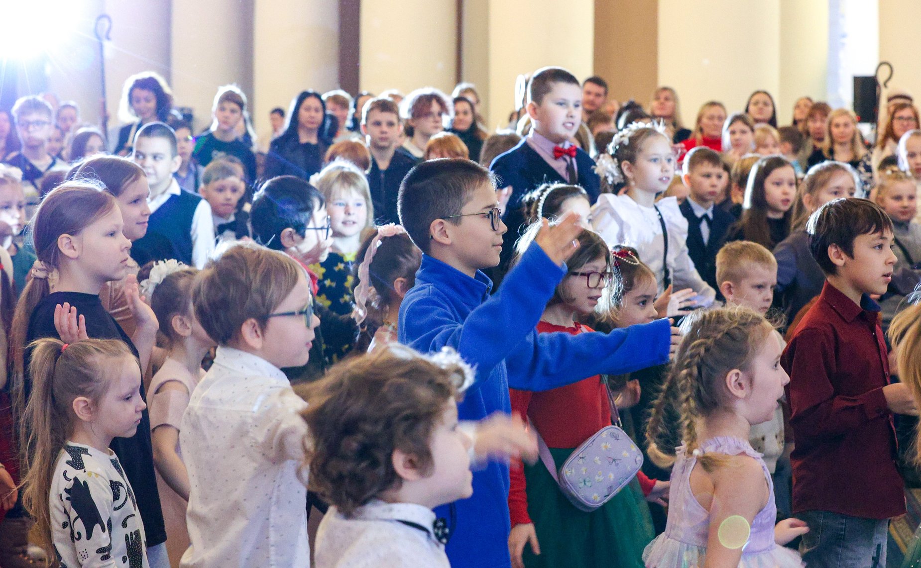 По инициативе Валентины Матвиенко в Таврическом дворце Санкт-Петербурга организована Рождественская елка для детей участников СВО