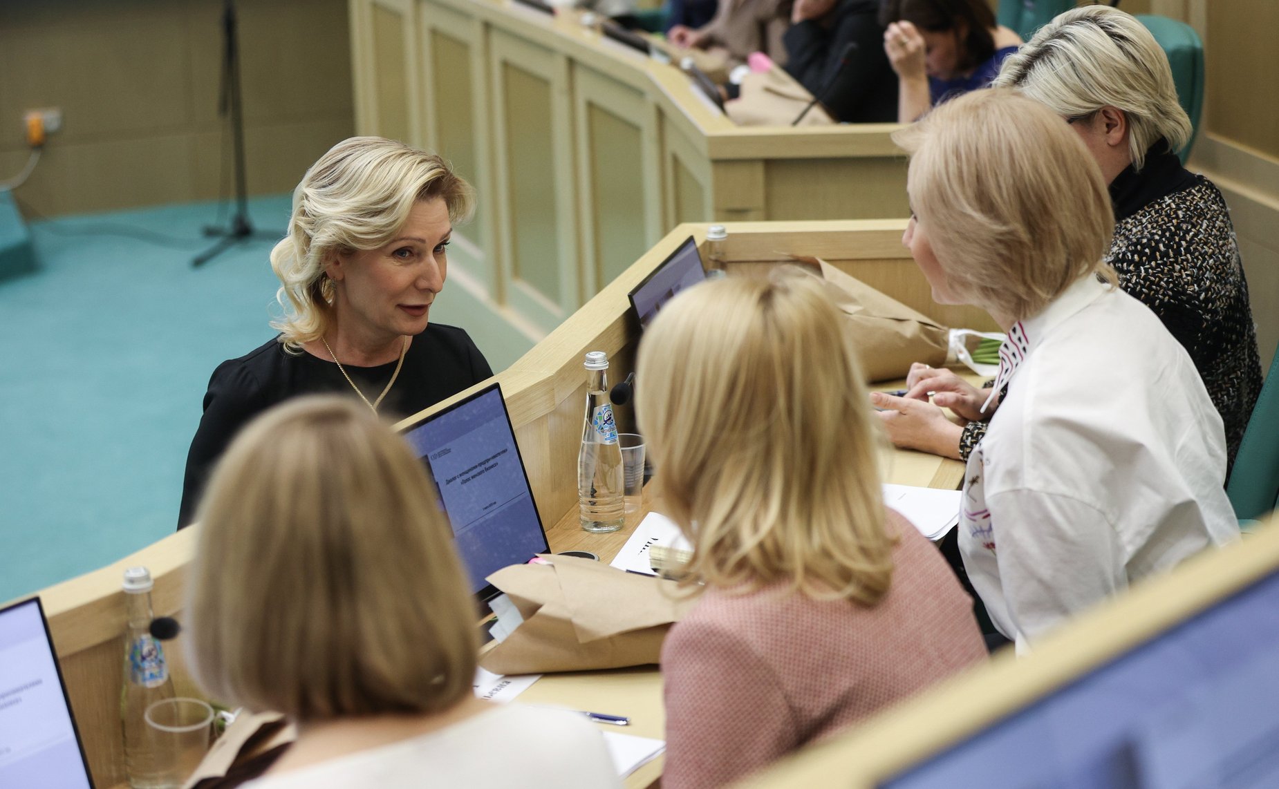 Встреча Председателя Совета Федерации Валентины Матвиенко с женщинами-предпринимателями «Голос женского бизнеса»