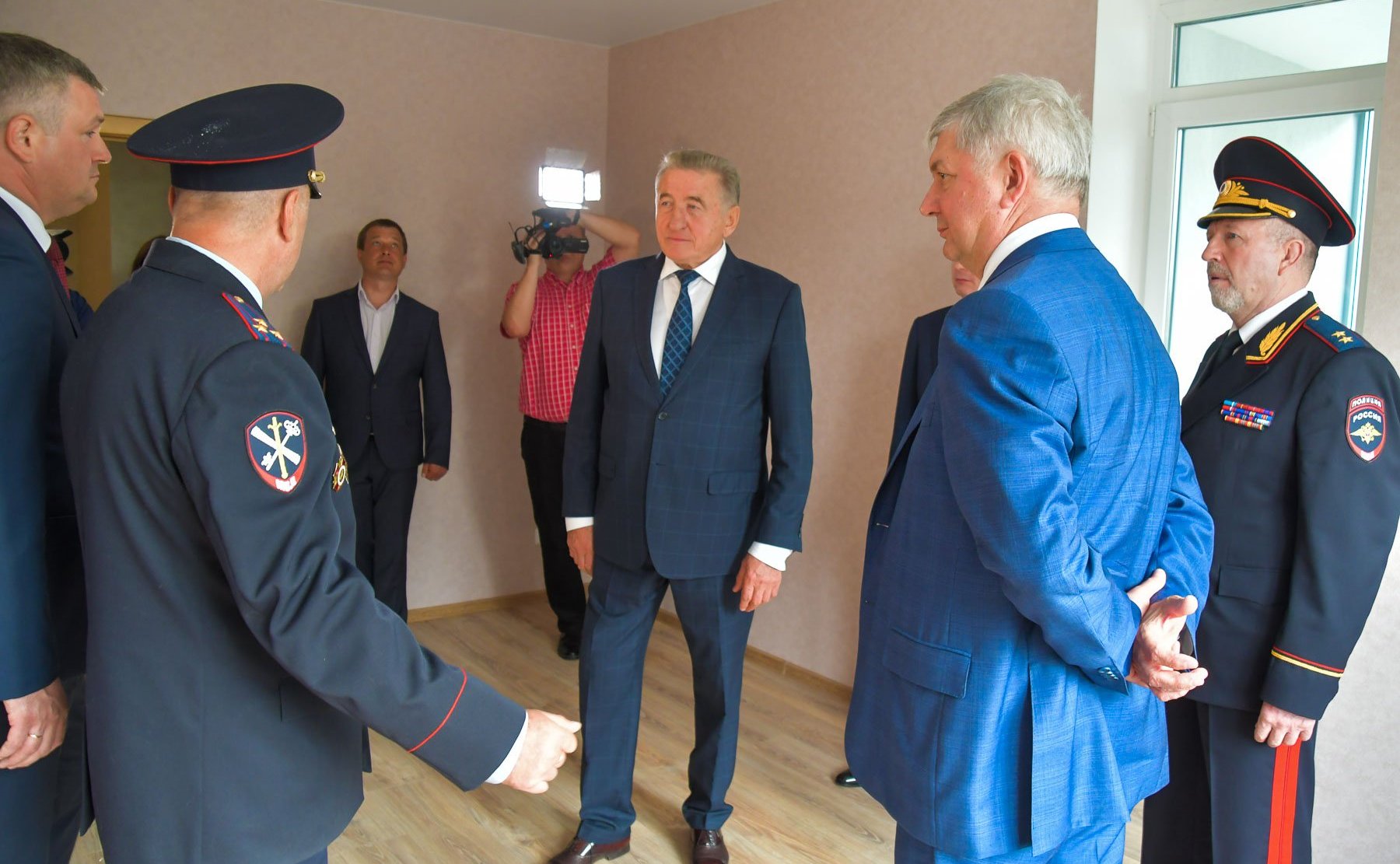 Сергей Лукин принял участие в церемонии открытия дома, построенного для сотрудников МВД
