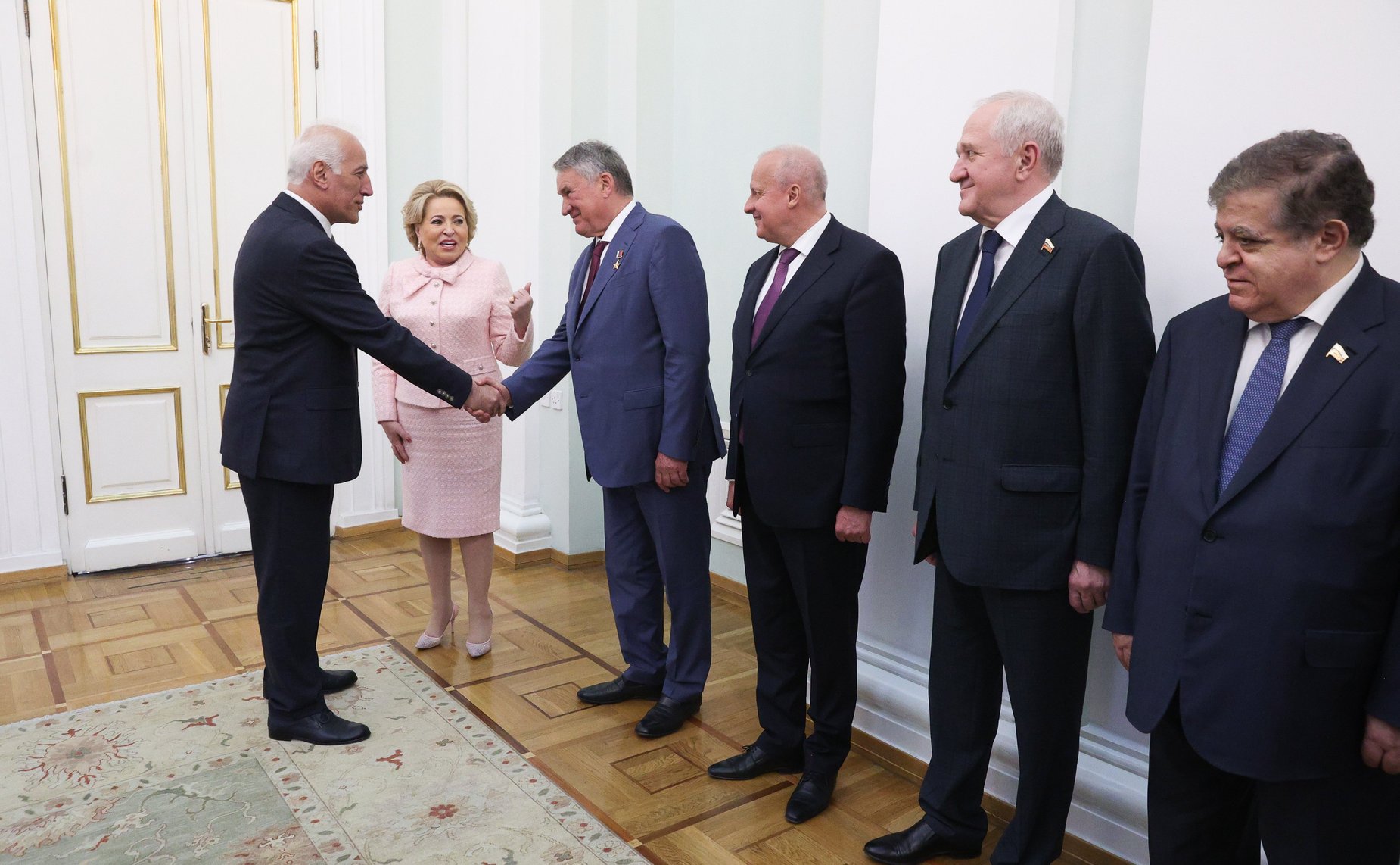 Встреча Председателя Совета Федерации Валентины Матвиенко и Президента Республики Армения Ваагна Хачатуряна