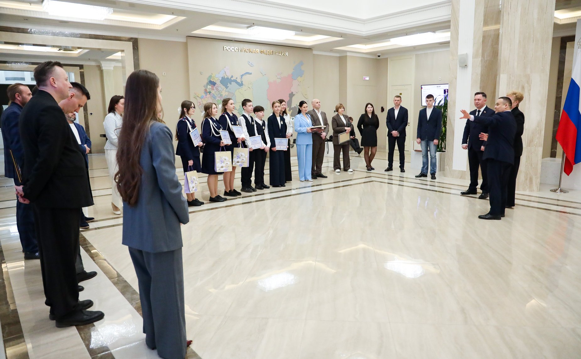 Торжественное награждение победителей Всероссийского конкурса «Моя родословная»