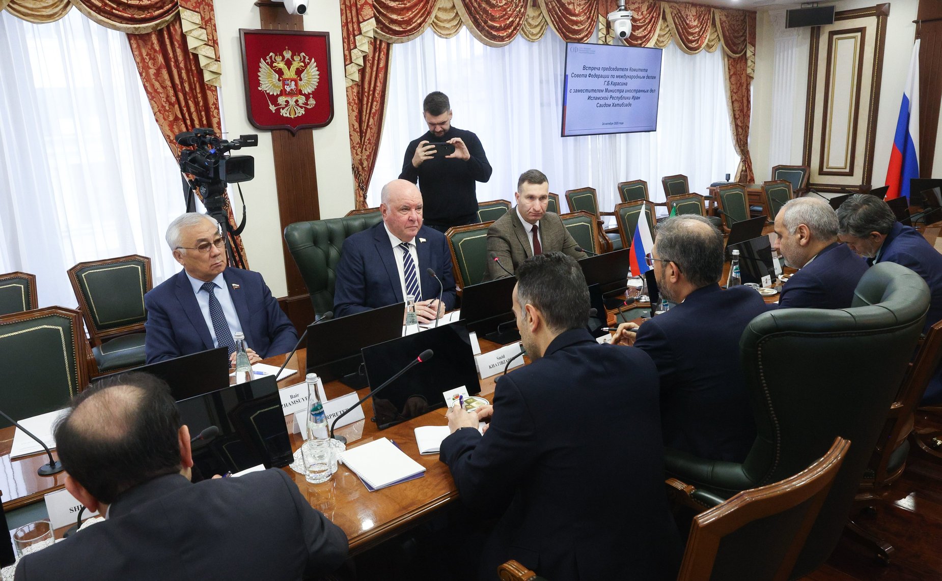 Встреча Григория Карасина с заместителем Министра иностранных дел Исламской Республики Иран