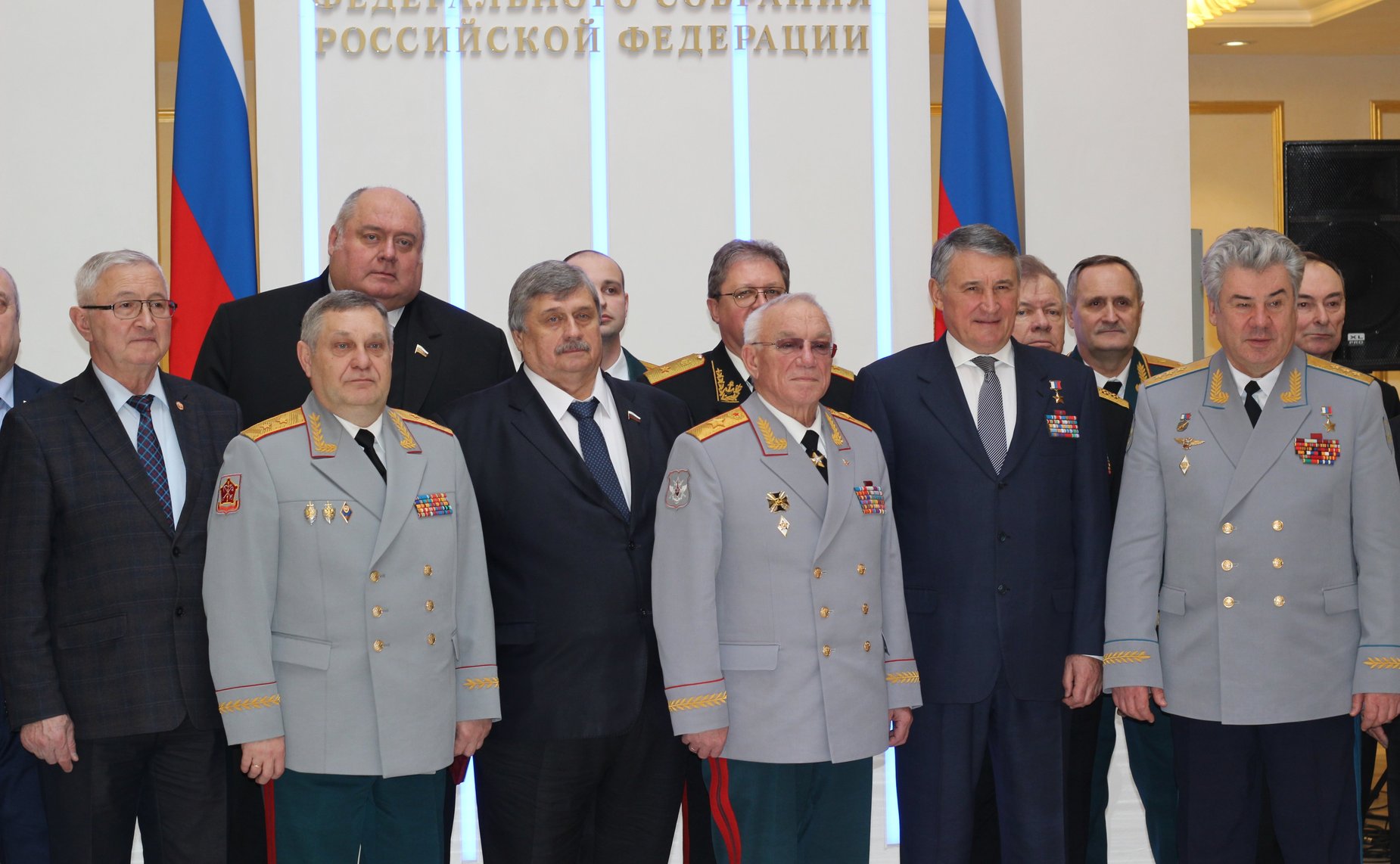 М. Козлов принял участие в совместном торжественном заседании Комитета СФ по обороне и безопасности и Клуба военачальников Российской Федерации, посвященного 100-летию со дня создания Красной Армии