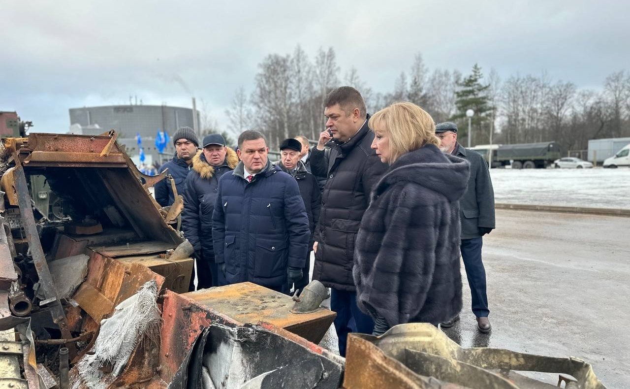 В музее-заповеднике «Прорыв блокады Ленинграда» открылась выставка военной техники «Фашизм. Невыученные уроки истории. Связь времен»