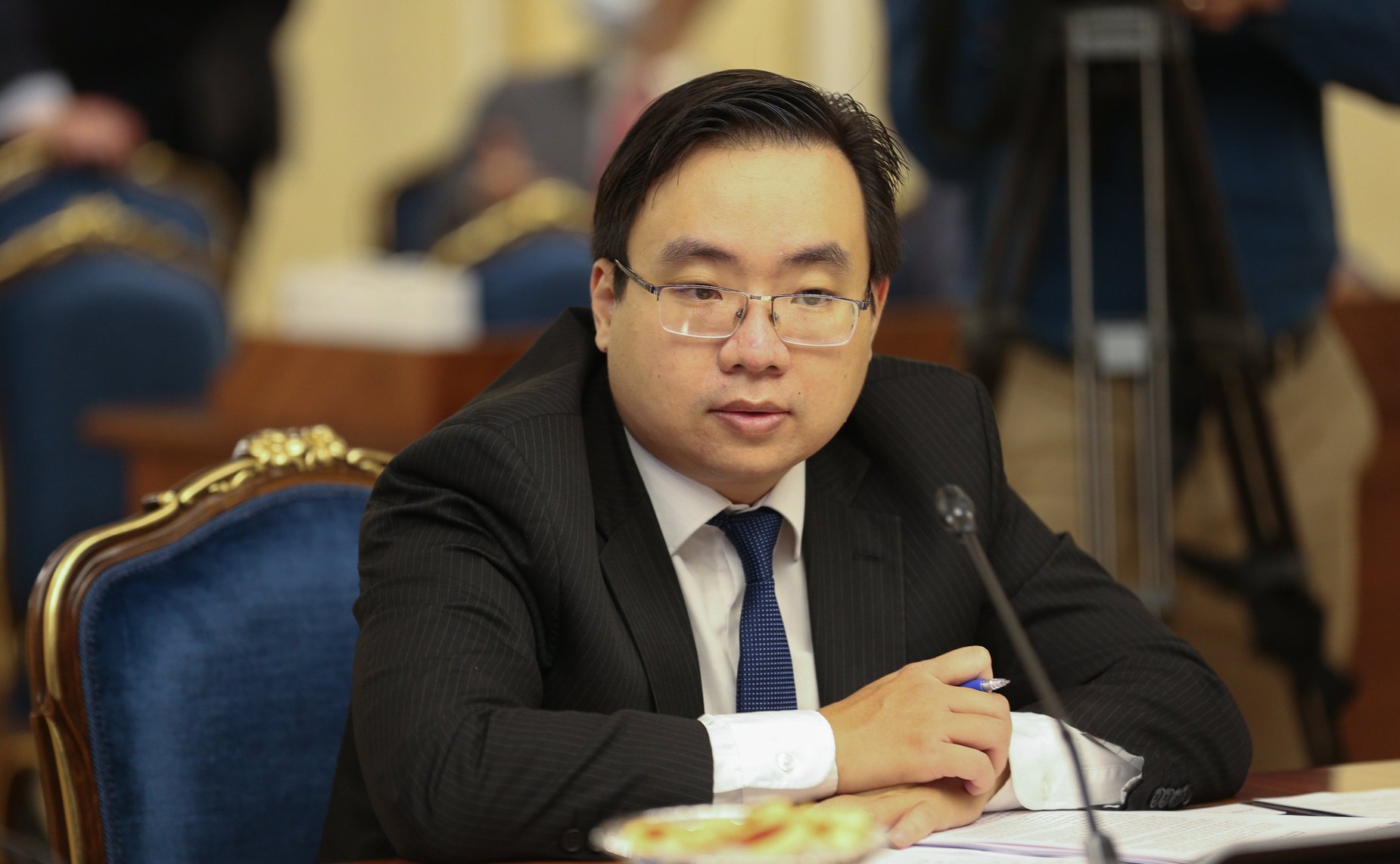 Встреча заместителя Председателя Совета Федерации Константина Косачева с Министром иностранных дел Социалистической Республики Вьетнам Буй Тхань Шоном