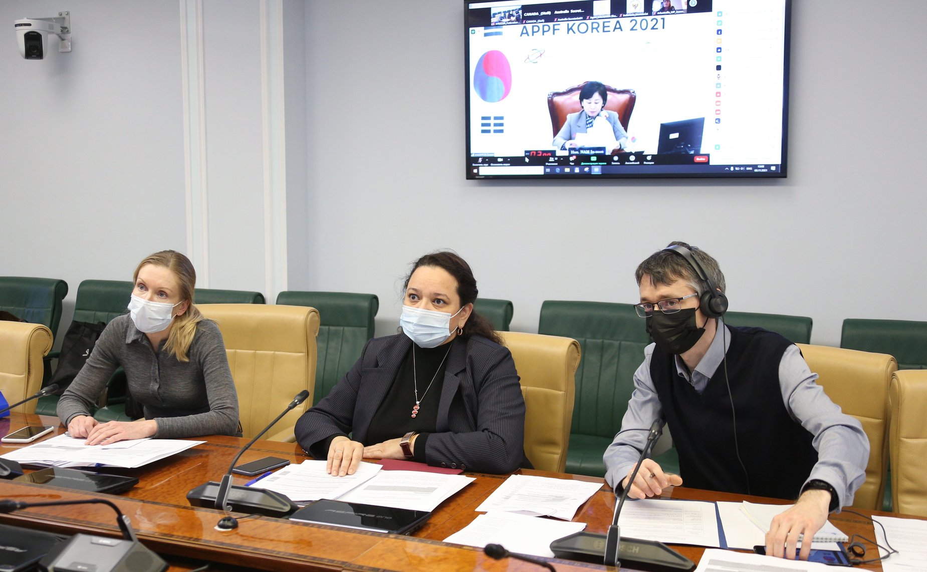 Заседание рабочей группы женщин-парламентариев 29-й сессии Азиатско-Тихоокеанского парламентского форума