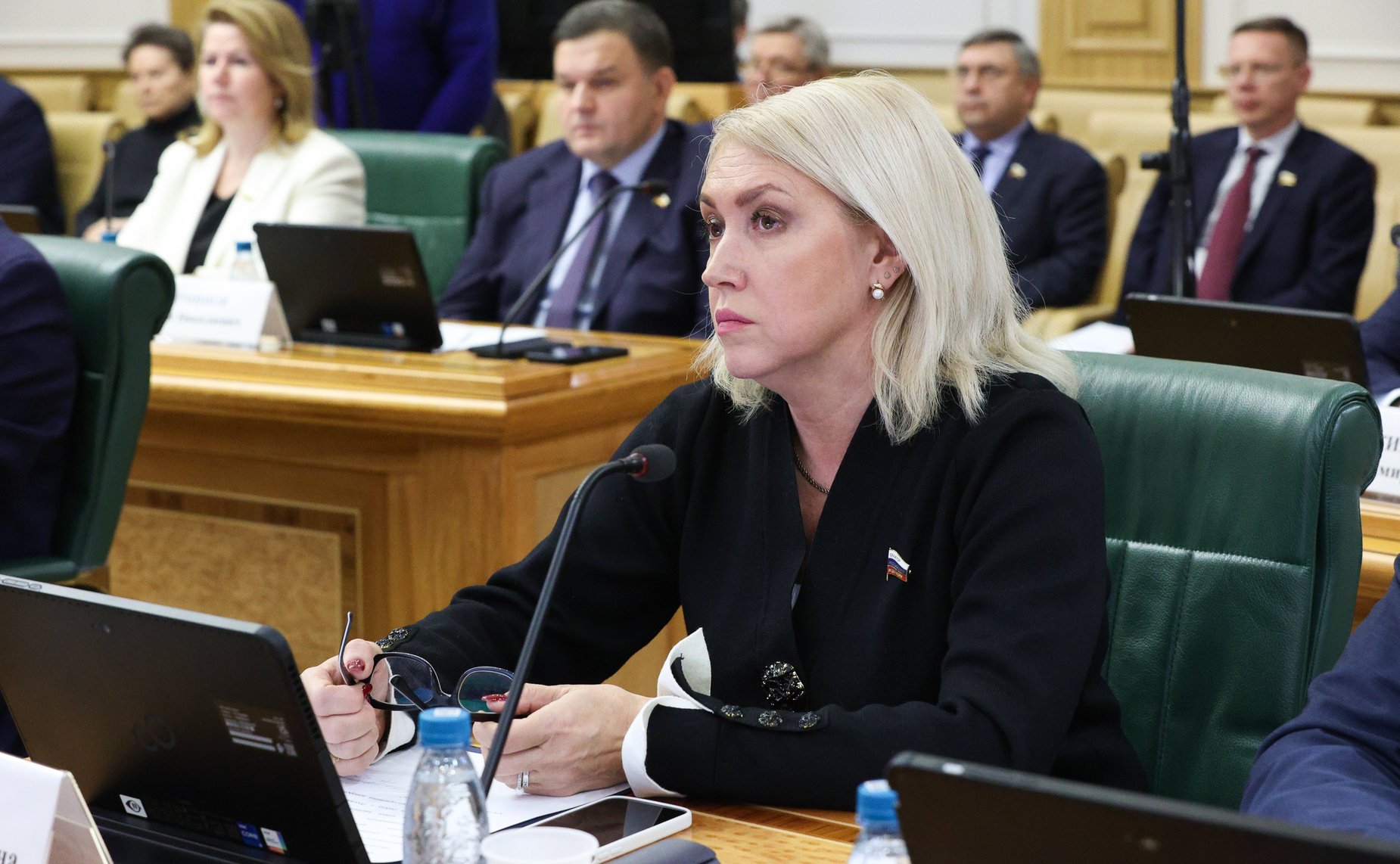 Встреча сенаторов РФ с руководителем Федерального медико-биологического агентства Вероникой Скворцовой в формате «парламентского диалога»