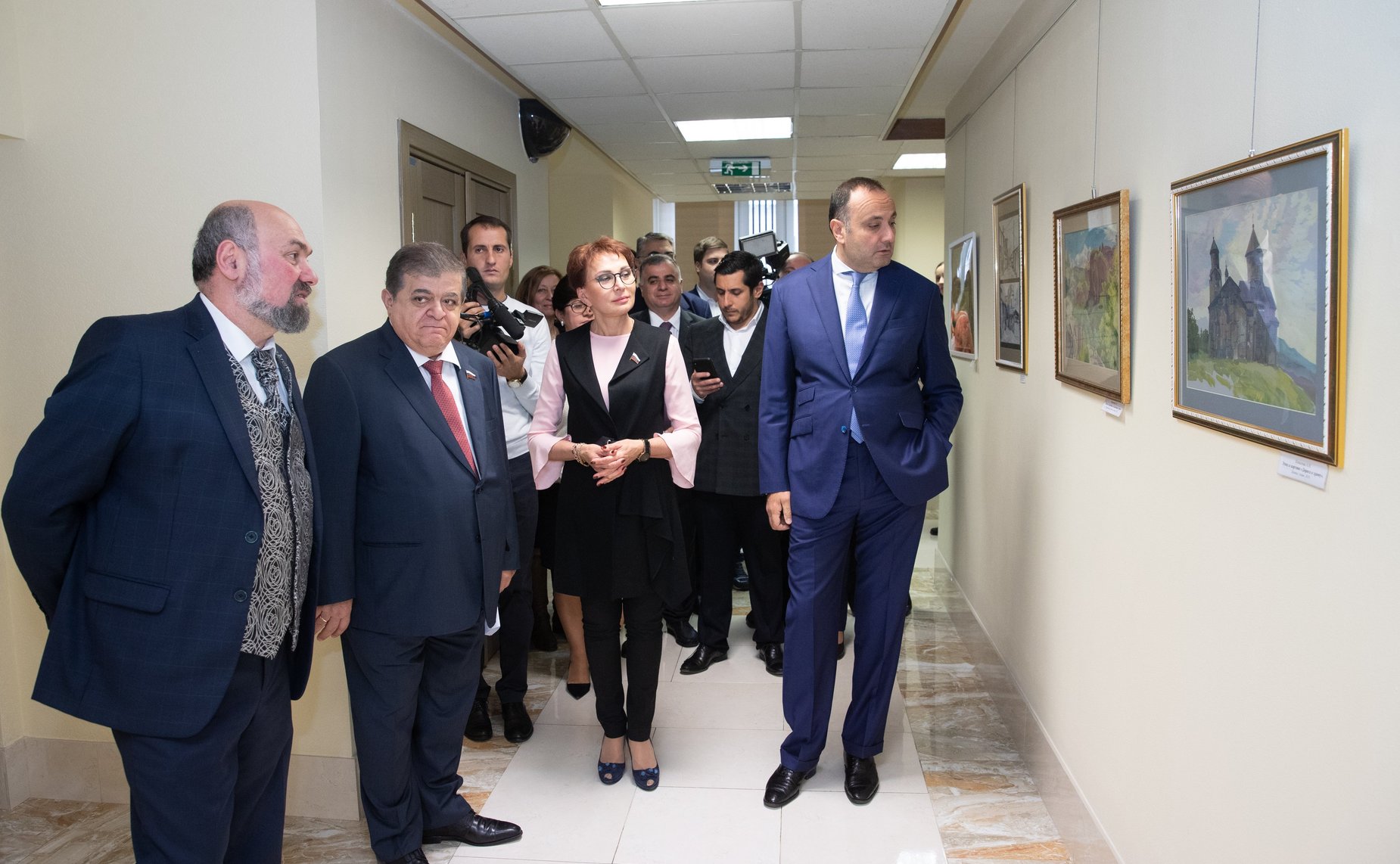 Открытие выставки «Краски Армении» в рамках деятельности Межпарламентской комиссии по сотрудничеству Федерального Собрания РФ и Национального собрания Армении