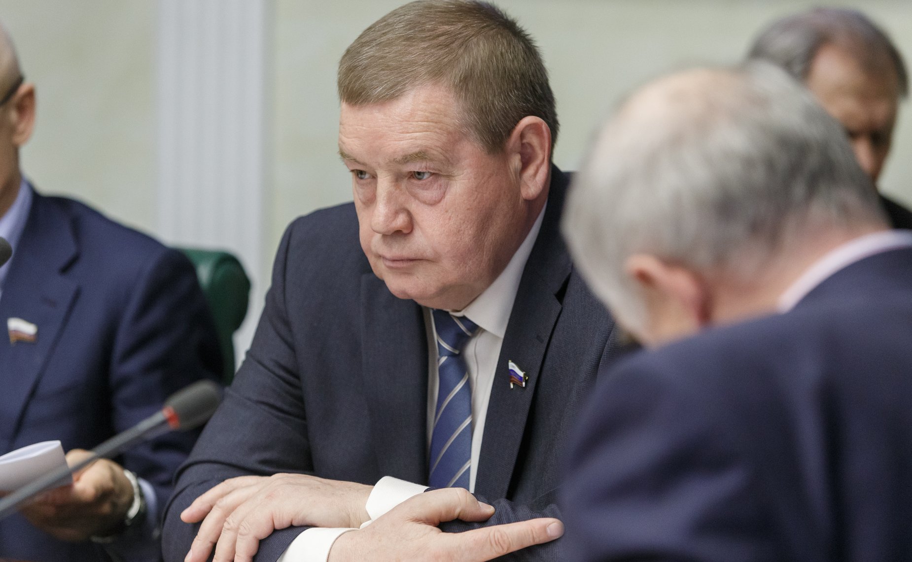 Заседание Комитета Совета Федерации по аграрно-продовольственной политике и природопользованию Кулабухов