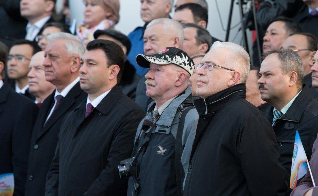 Церемония акции «Эстафета Памяти», объединившая частицы Вечного огня из столиц Содружества