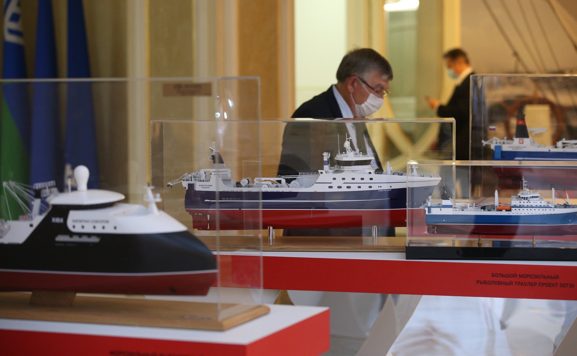 Выставка в Совете Федерации экспонатов Объединенной судостроительной корпорации