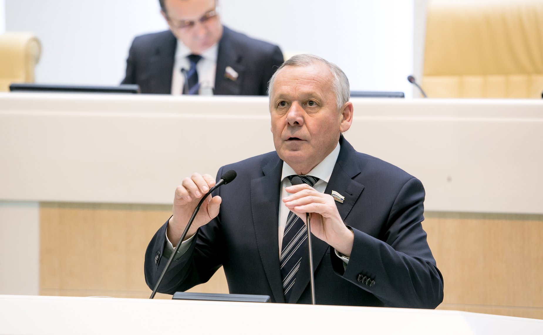 381-зеседание Совета Федерации Шуба