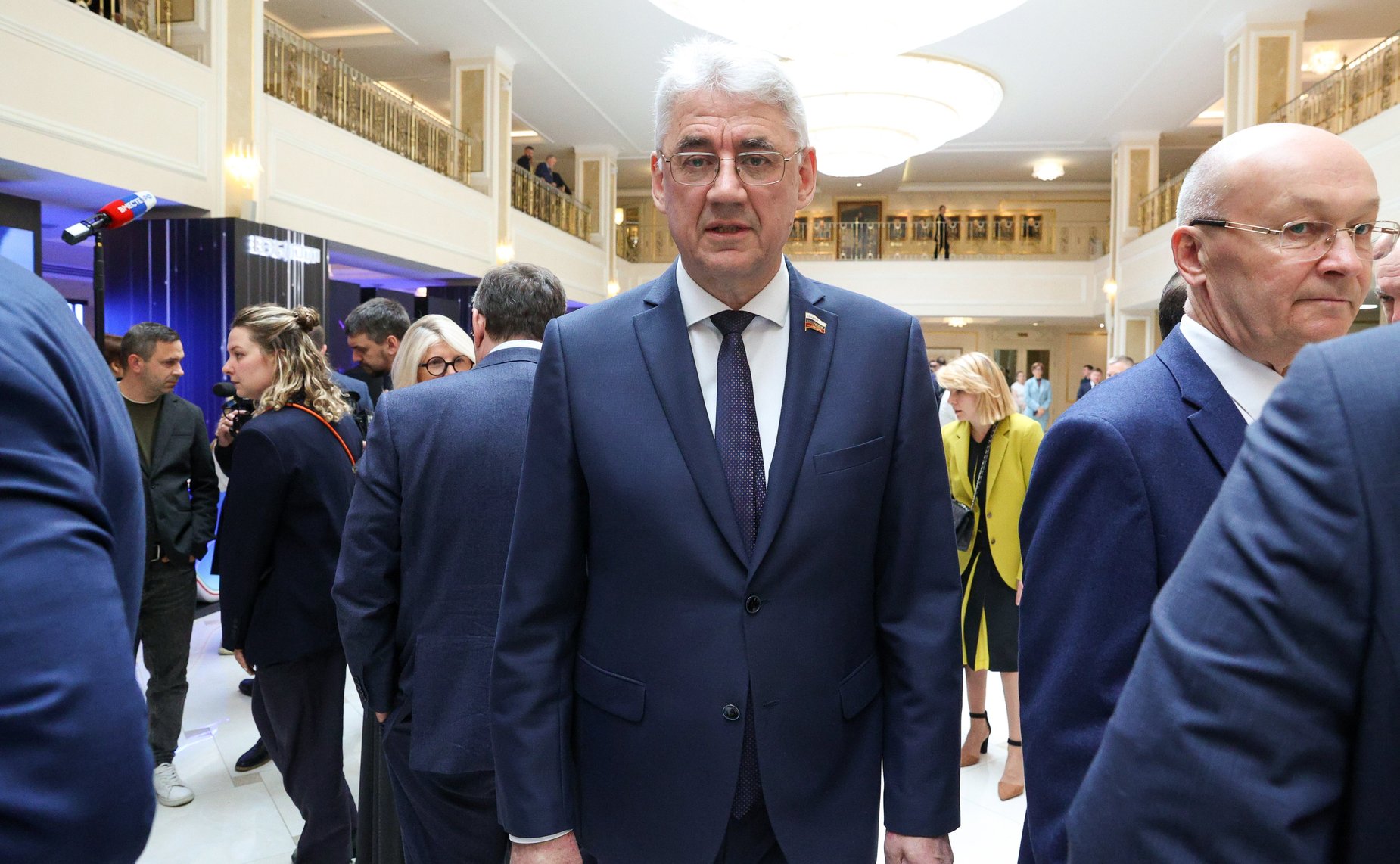 Валентина Матвиенко и Игорь Шувалов осмотрели выставку проектов, получивших поддержку институтов развития ВЭБ.РФ