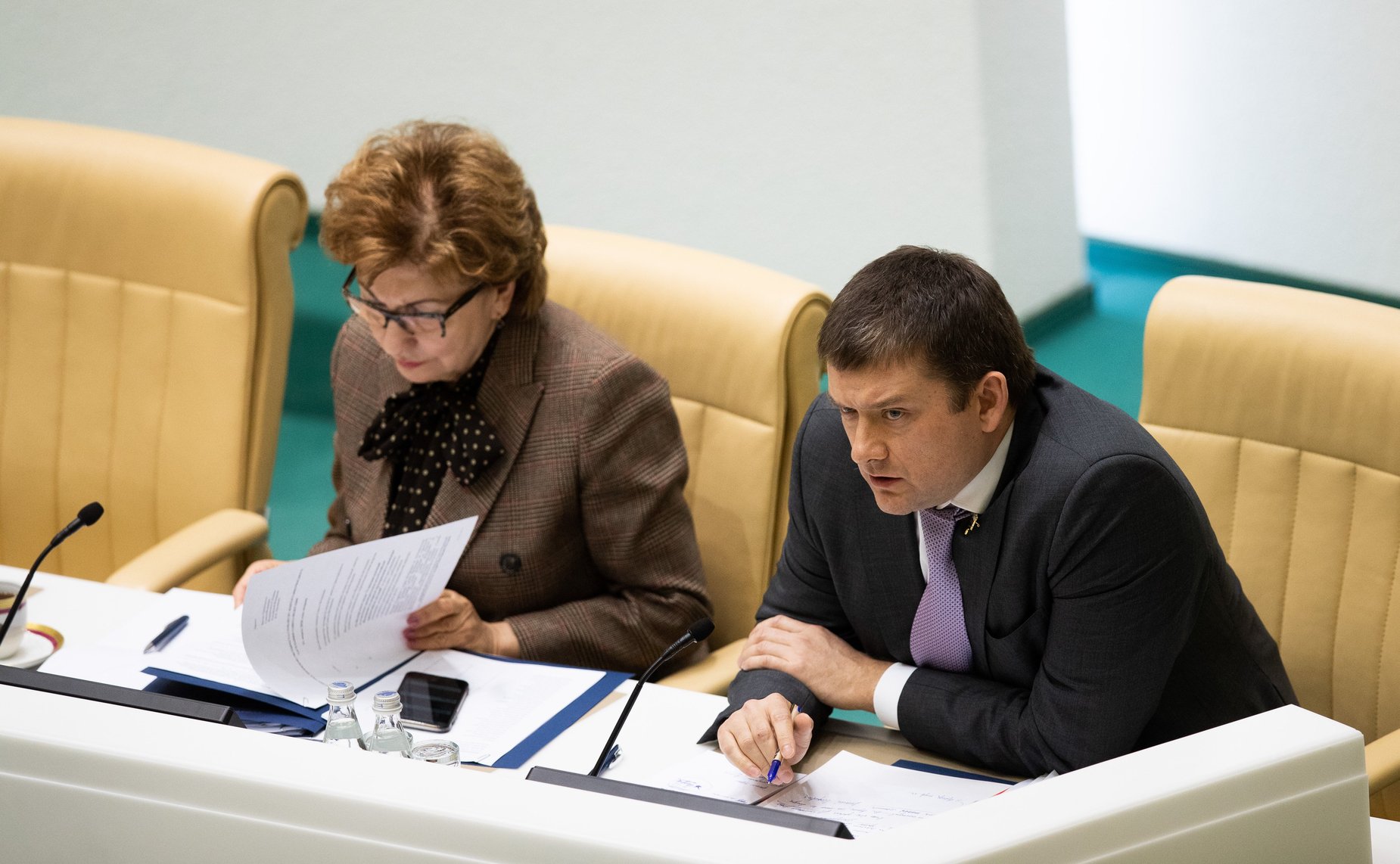 Галина Карелова и Николай Журавлев