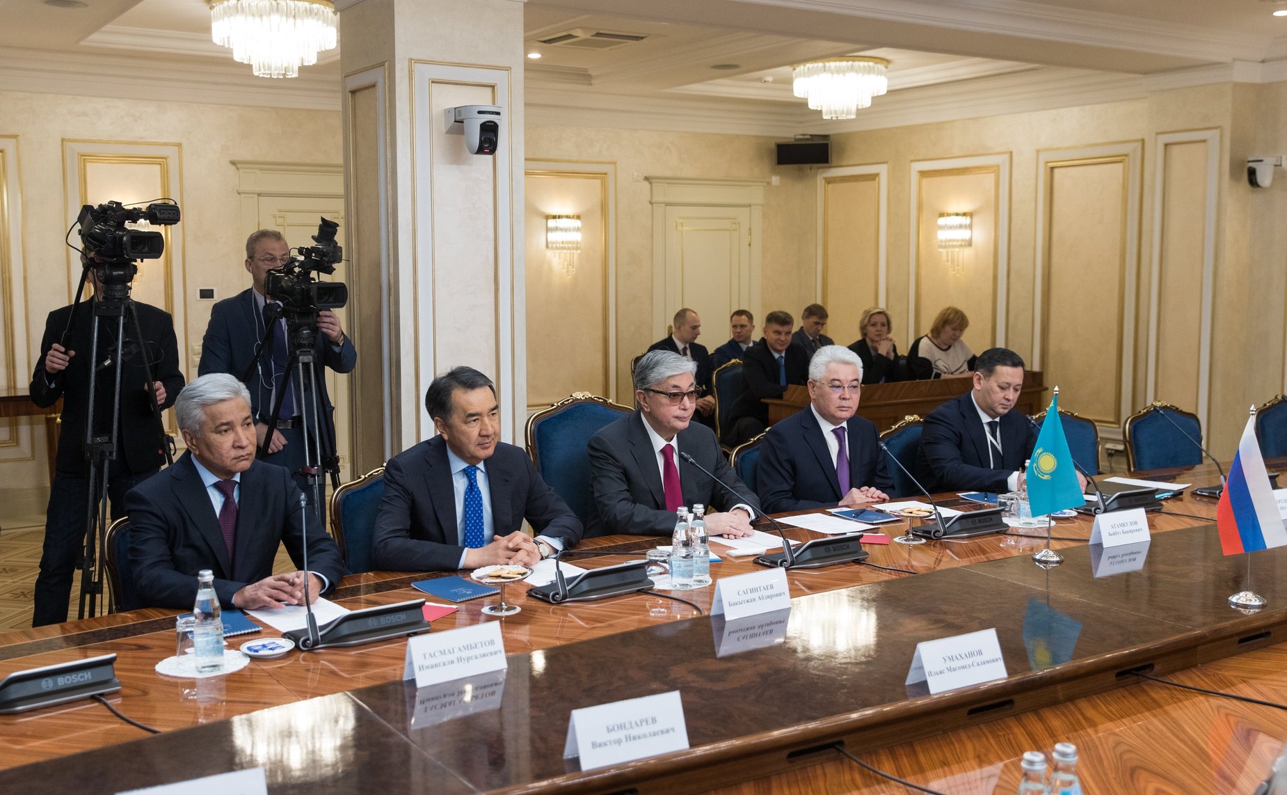 Встреча В. Матвиенко с Президентом Казахстана К.- Ж. Токаевым