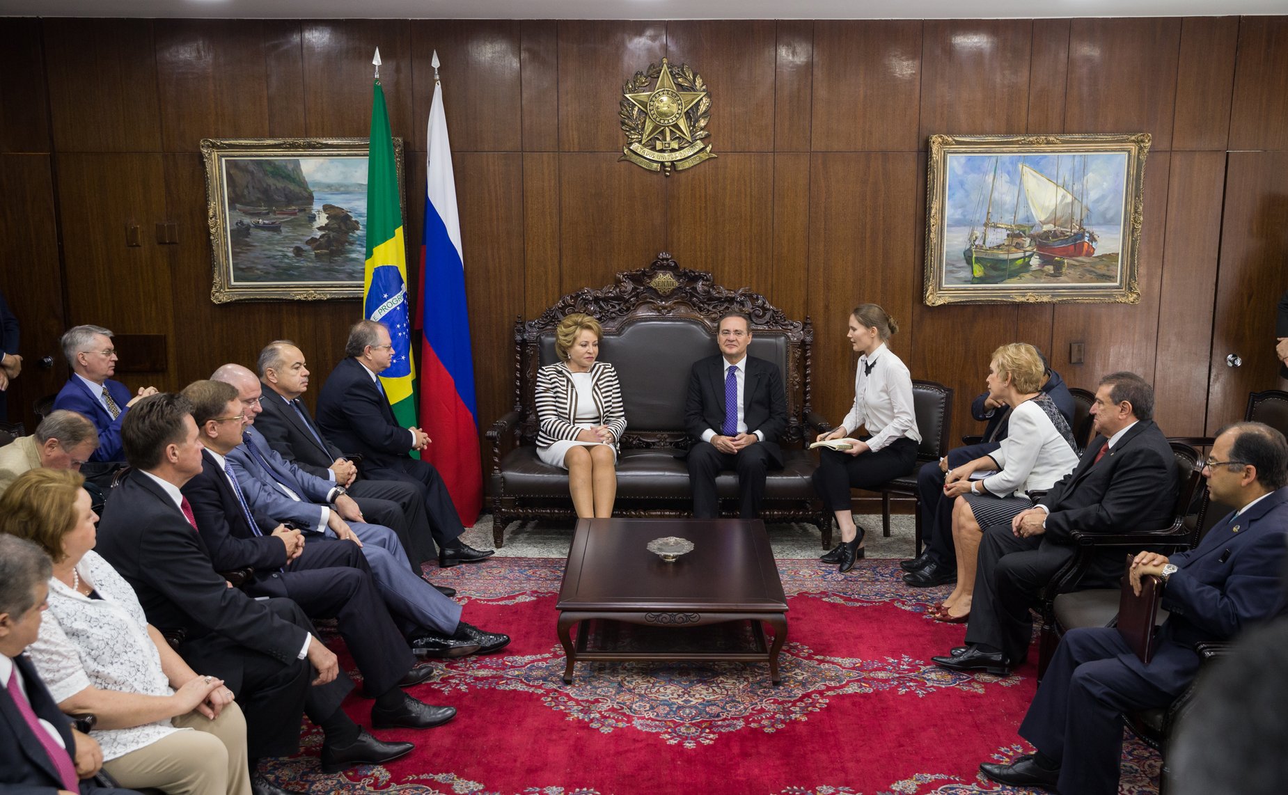 Визит делегации СФ в Бразилию