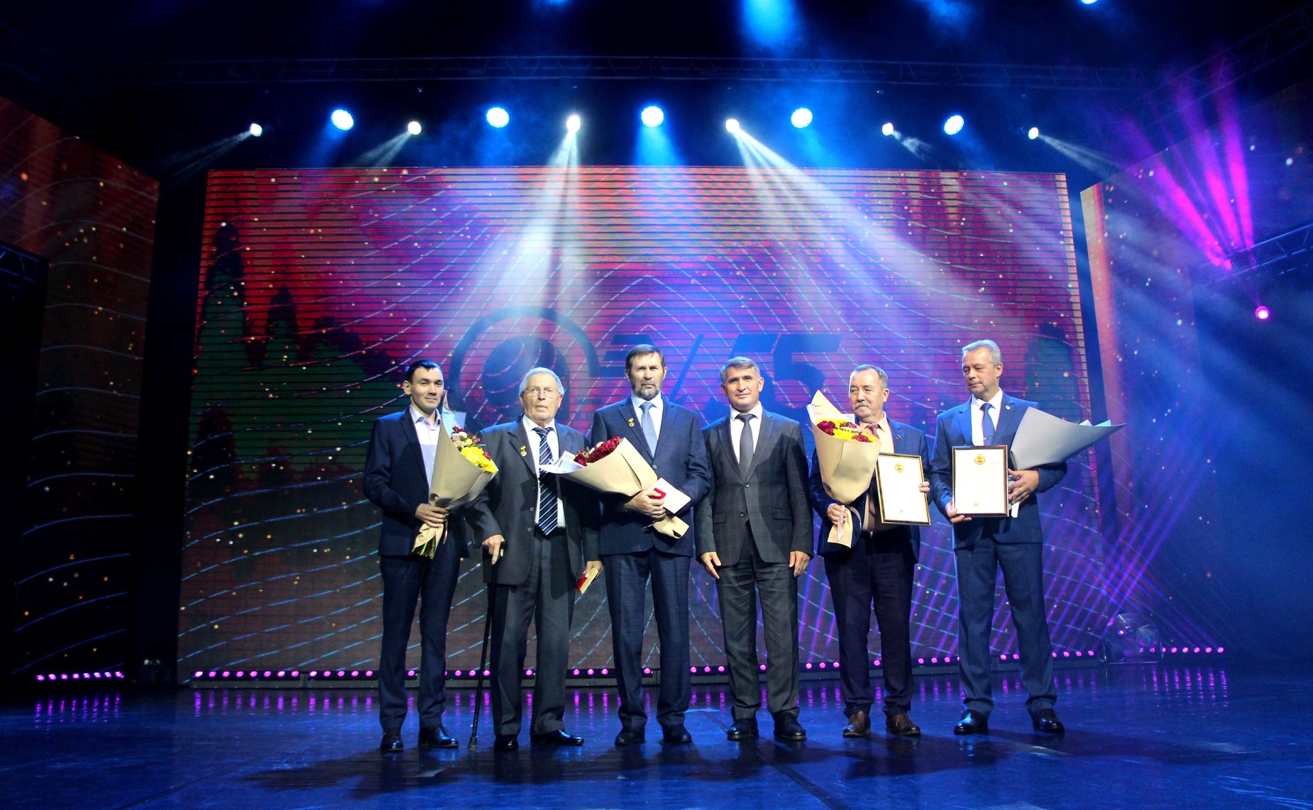 Торжественное мероприятие, посвященное 55-летию Чувашского государственного университета имени И.Н. Ульянова