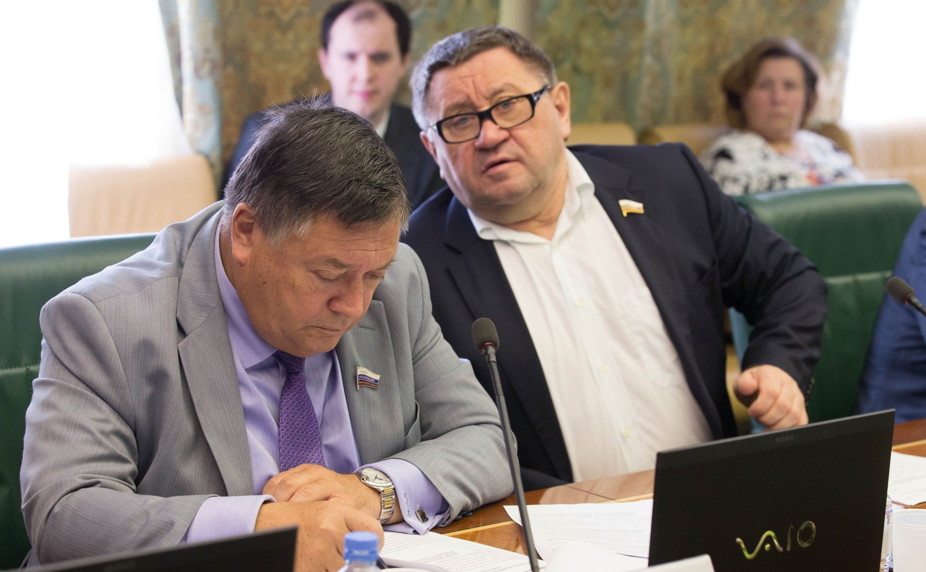 С. Калашников и М. Пономарев