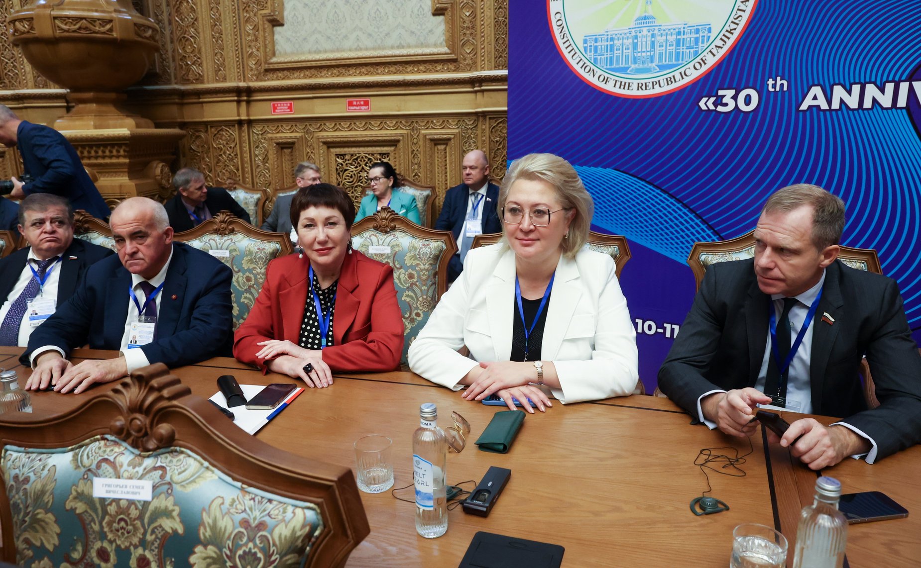 Пленарное заседание Международной межпарламентской конференции «30-летие Конституции Республики Таджикистан»