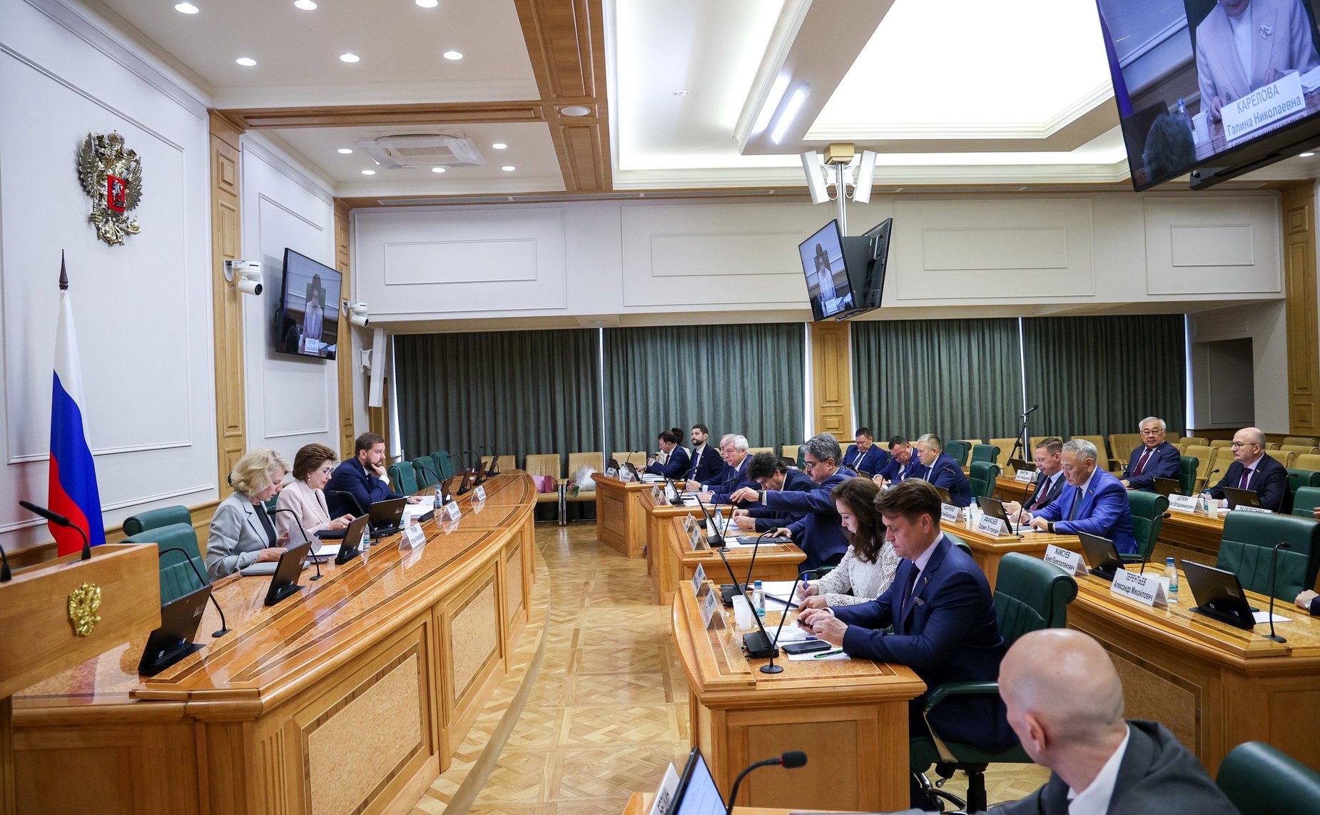 Заседание Комитета Совета Федерации по федеративному устройству, региональной политике, местному самоуправлению и делам Севера