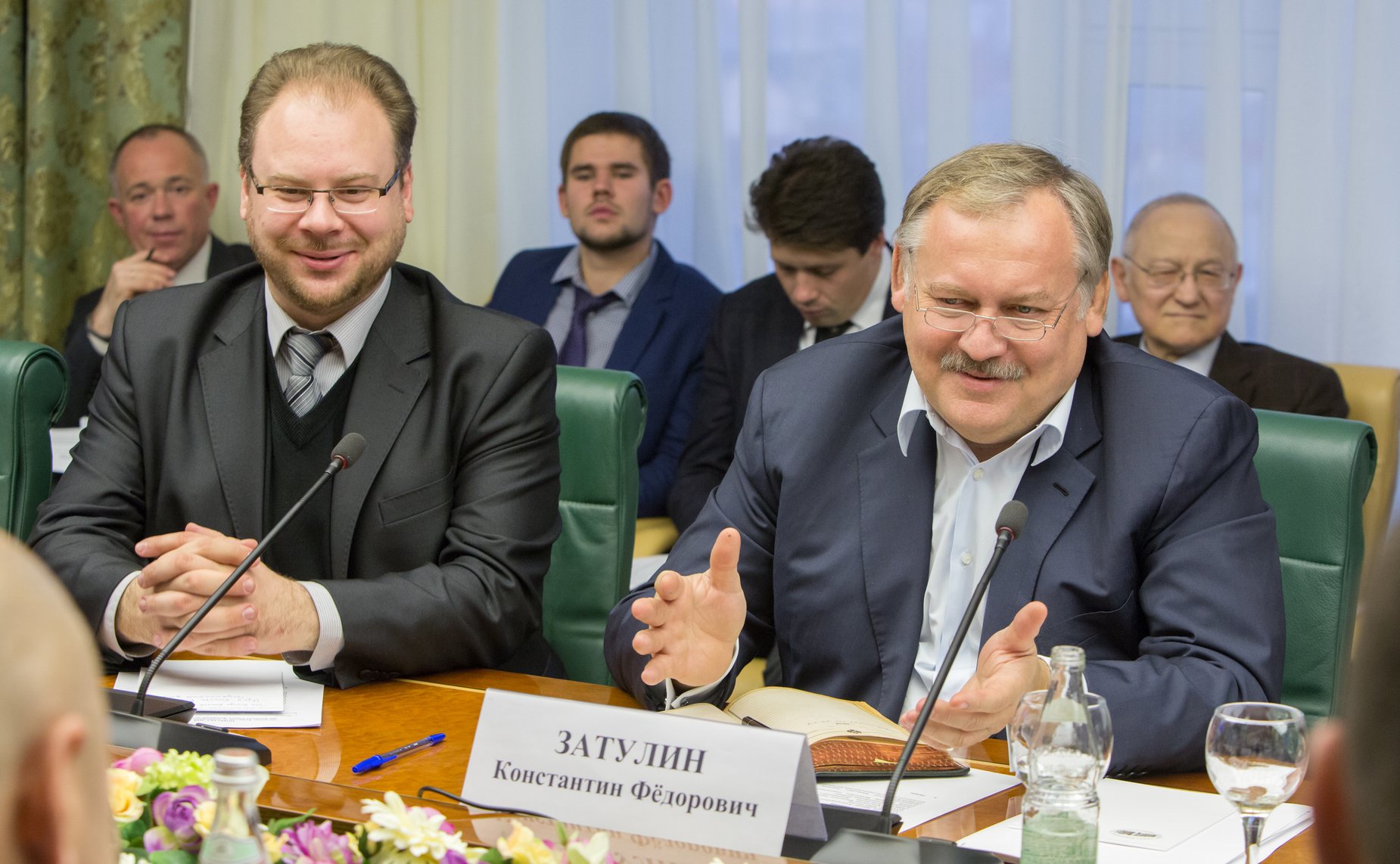 Заседание Комиссии по мониторингу ситуации на Украине при Комитете Совета Федерации Затулин