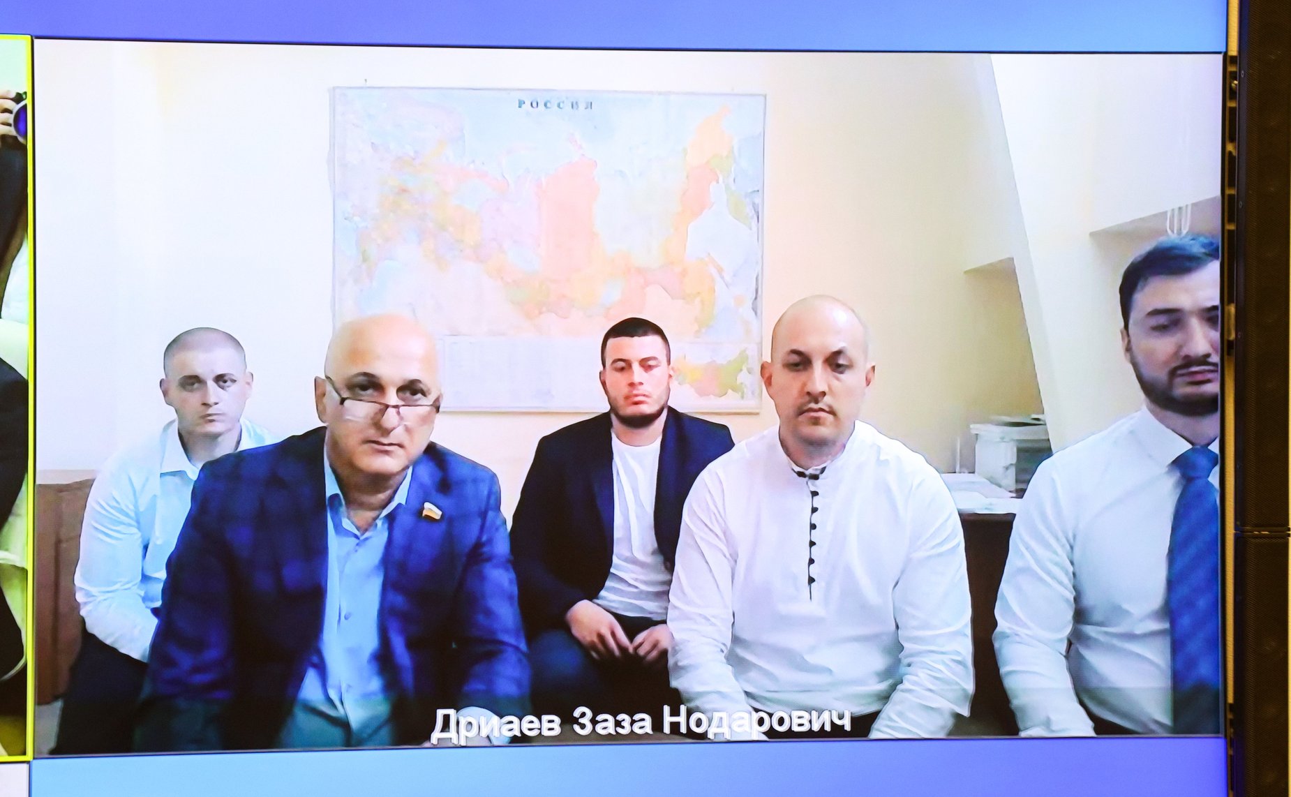 Встреча координатора Палаты молодых законодателей при Совете Федерации Игоря Кастюкевича с Председателем Комитета по внешней политике и межпарламентским связям Парламента Республики Южная Осетия