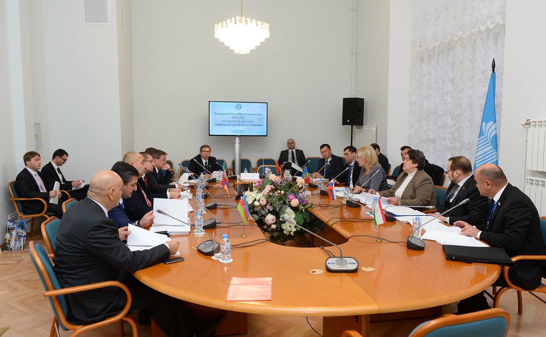 Мероприятия в рамках МПА СНГ с участием С. Белоусова