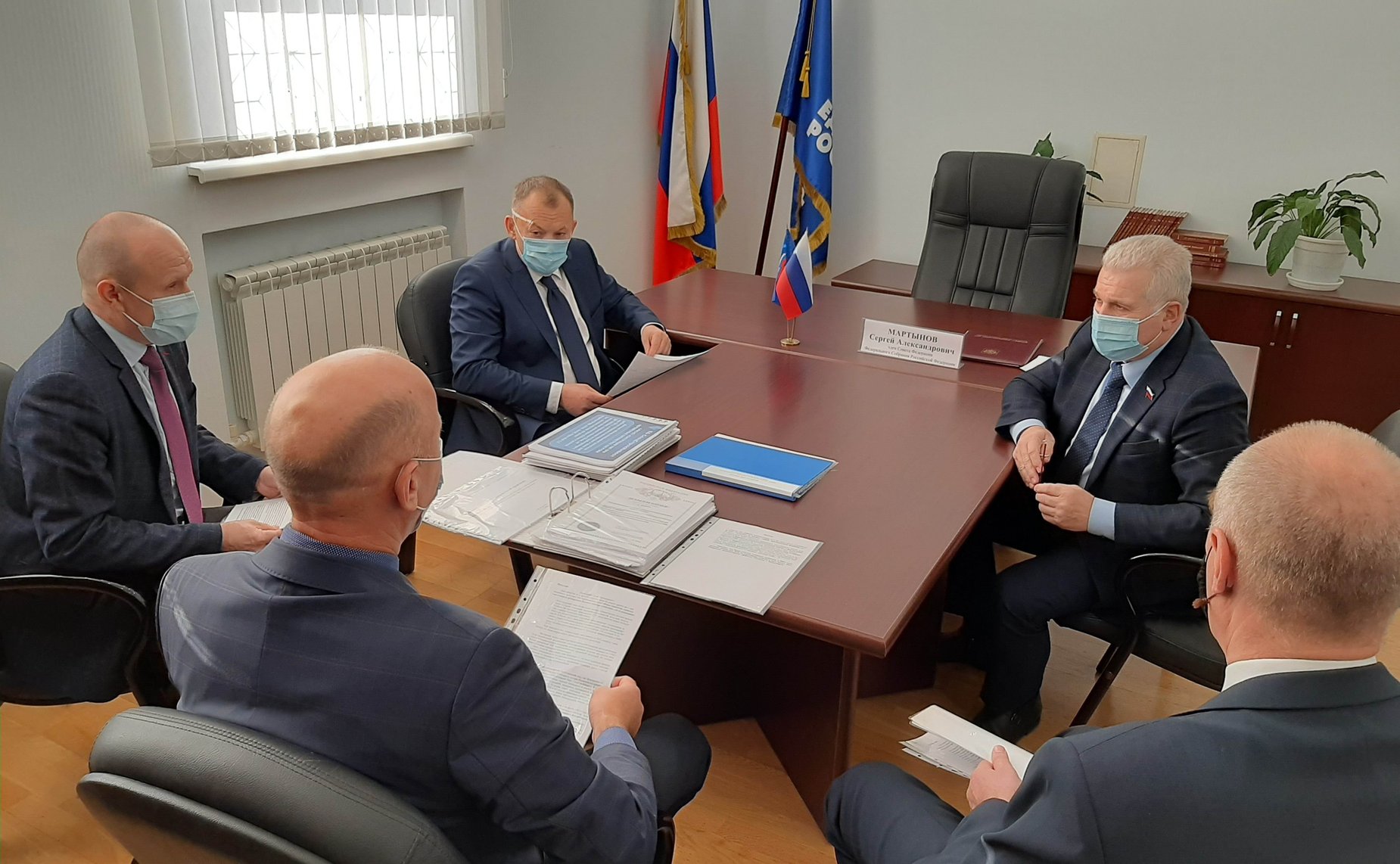 Сергей Мартынов провел прием граждан в Йоркар-Оле